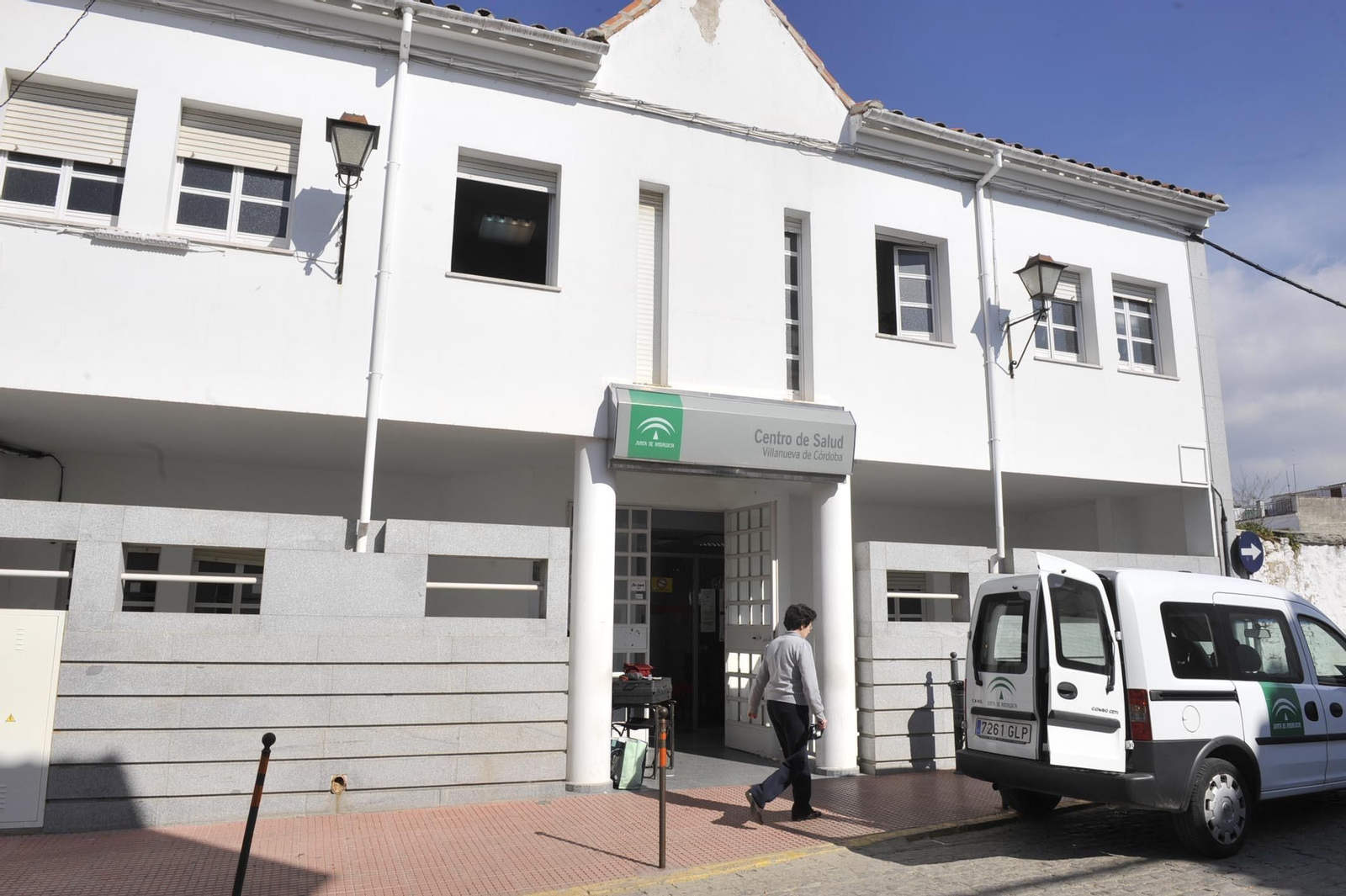 Actual centro de salud de Villanueva de Córdoba.