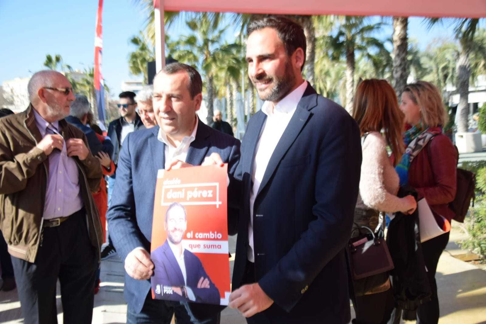 Daniel Pérez junto a Ruiz Espejo.