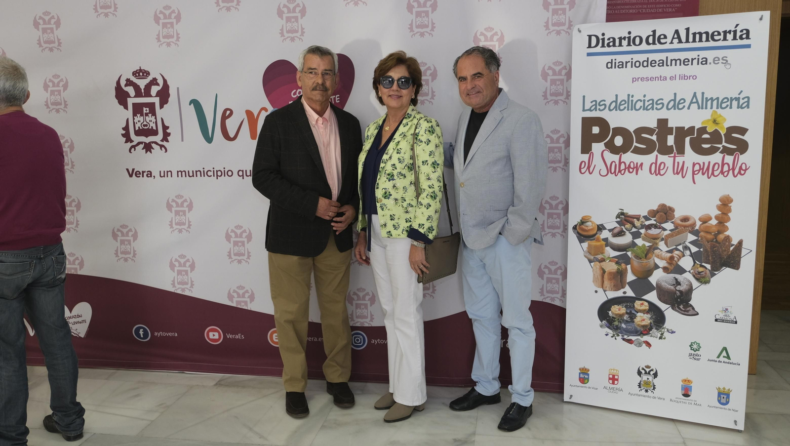 La presentación del libro de postres de Antonio Carmona, en imágenes