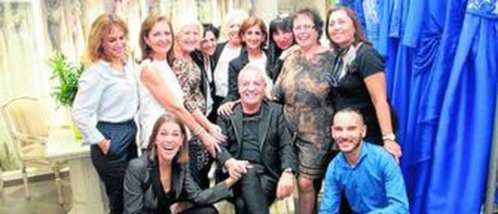 Equipo de La Gioconda con José María Peiró.