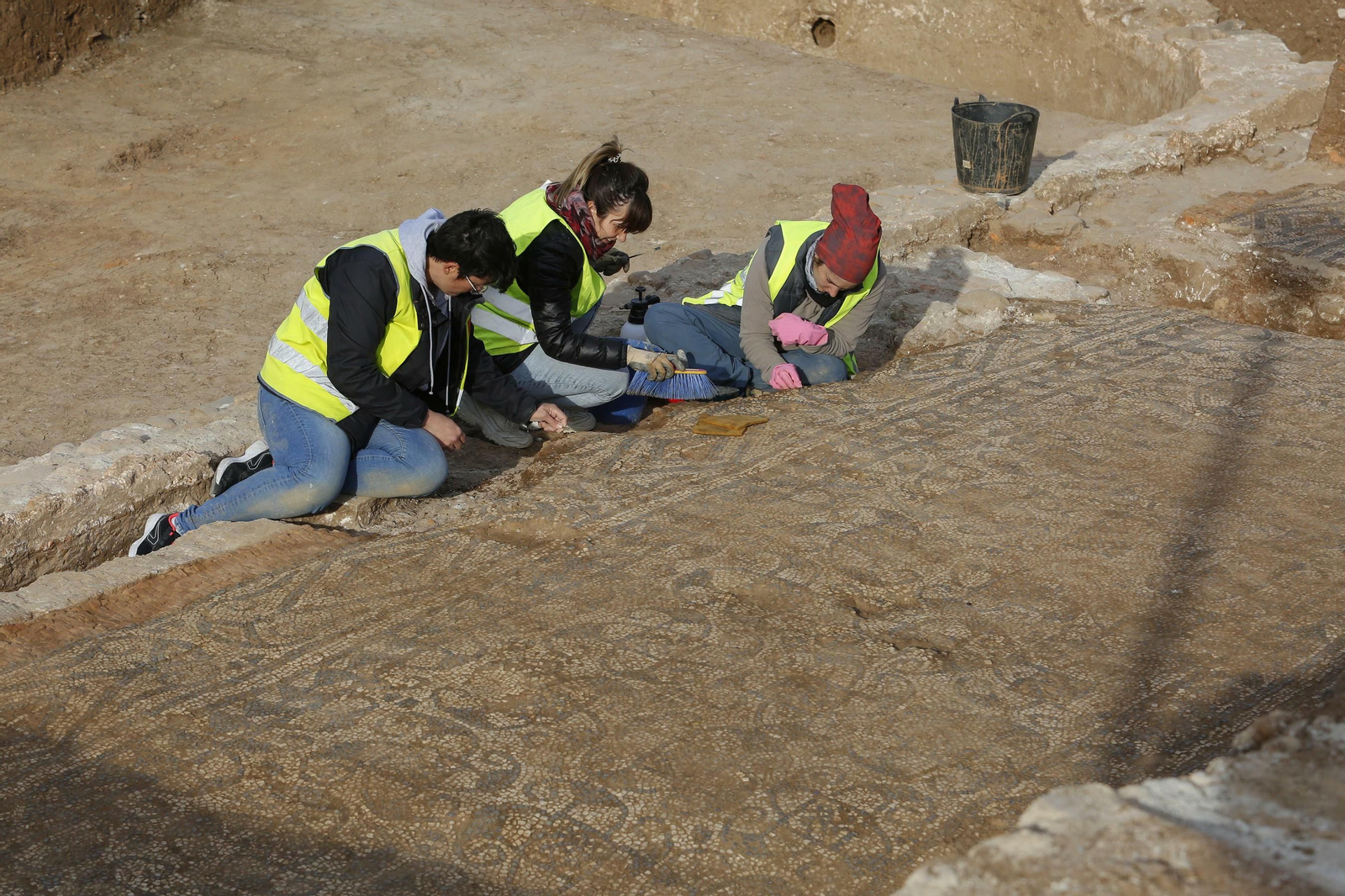 Fotos: así es el yacimiento romano del Zaidín tras finalizar la excavación arqueológico
