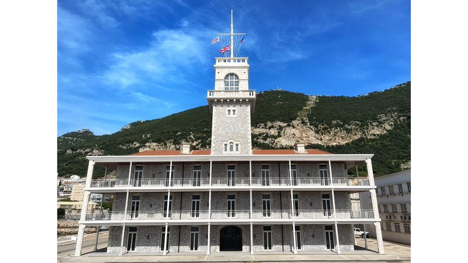 La base naval de Gibraltar.