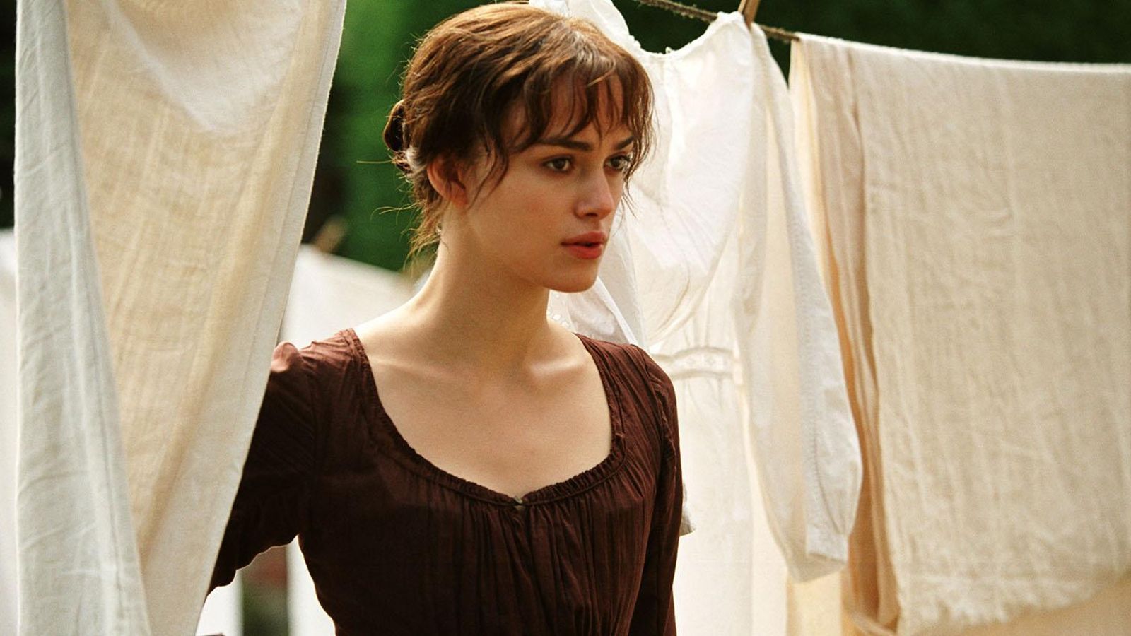 Keira Knightley, en la adaptación cinematográfica de 'Orgullo y prejuicio' dirigida por Joe Wright en 2005.