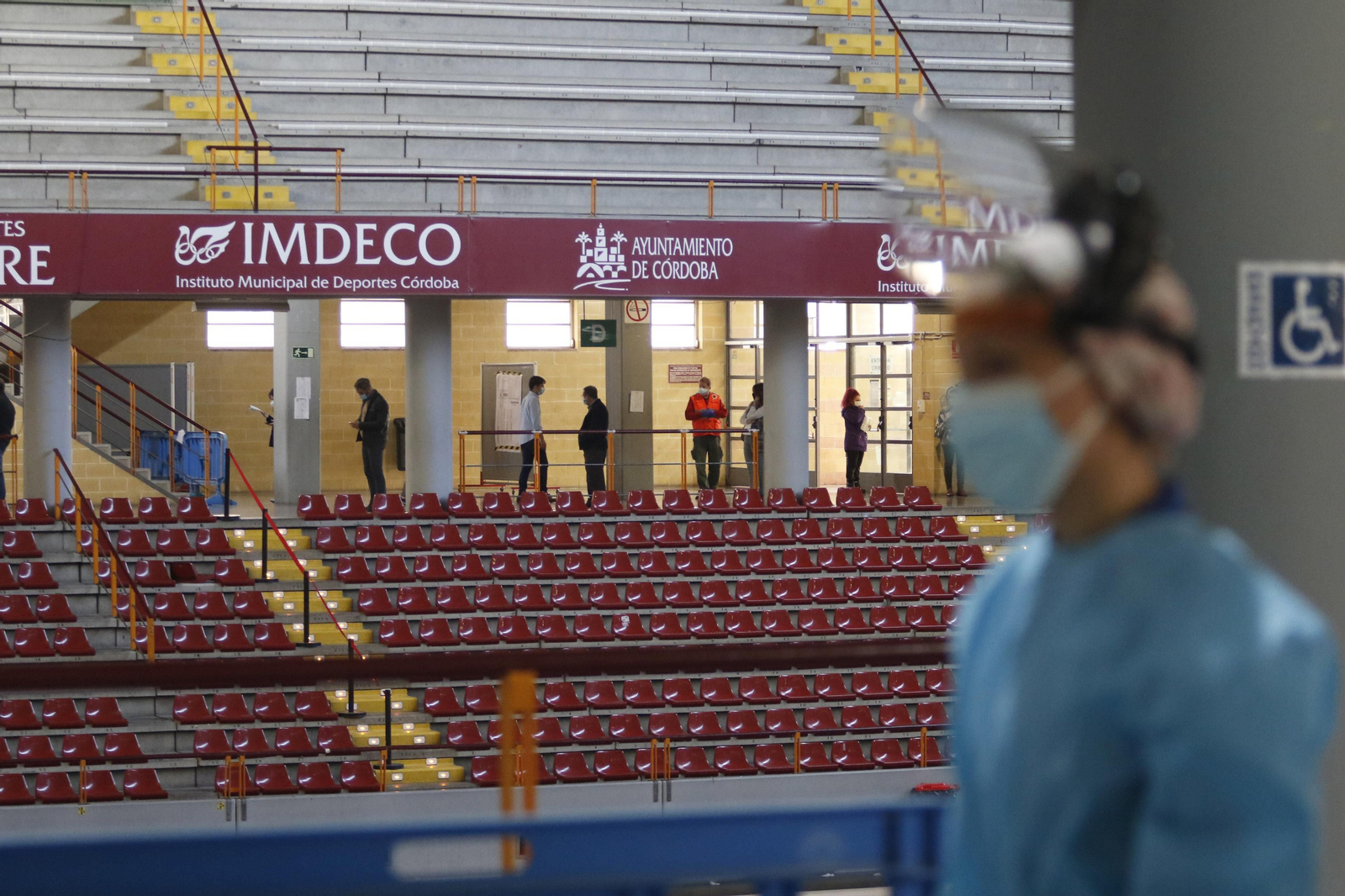 Las fotos del cribado en Vista Alegre