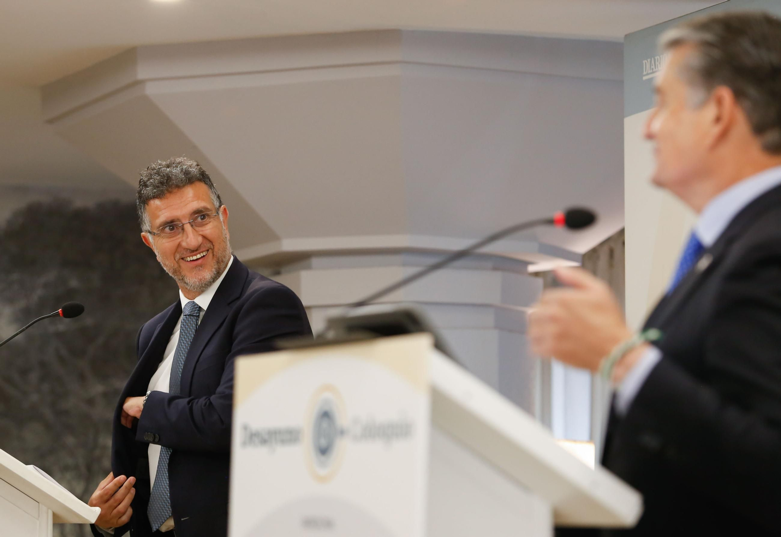 Las fotos del desayuno coloquio de Europa Sur y el Propeller Club de Algeciras con Antonio Sanz