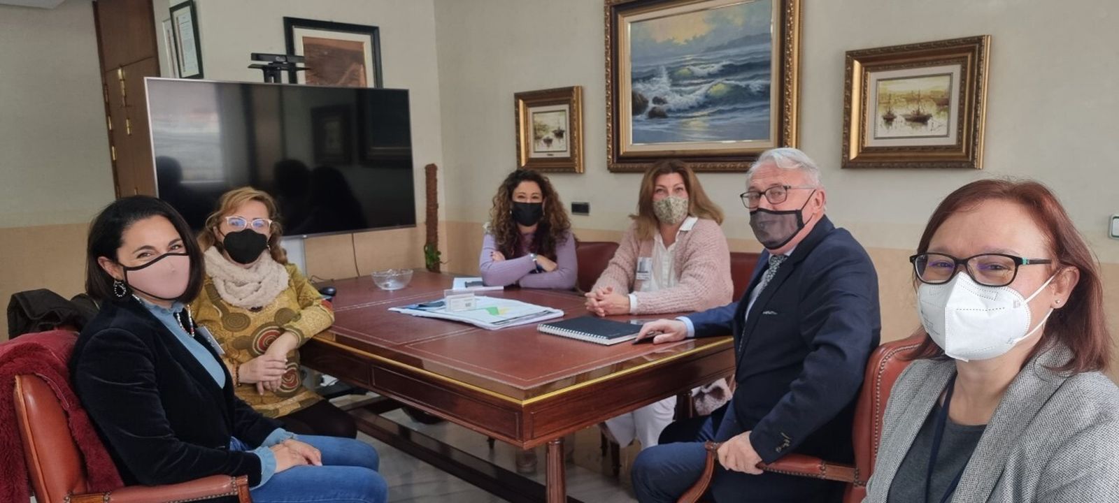 Encuentro entre la Asociación de Mujeres Empresarias de la Provincia de Almería (Almur) y la Autoridad Portuaria de Almería (APA