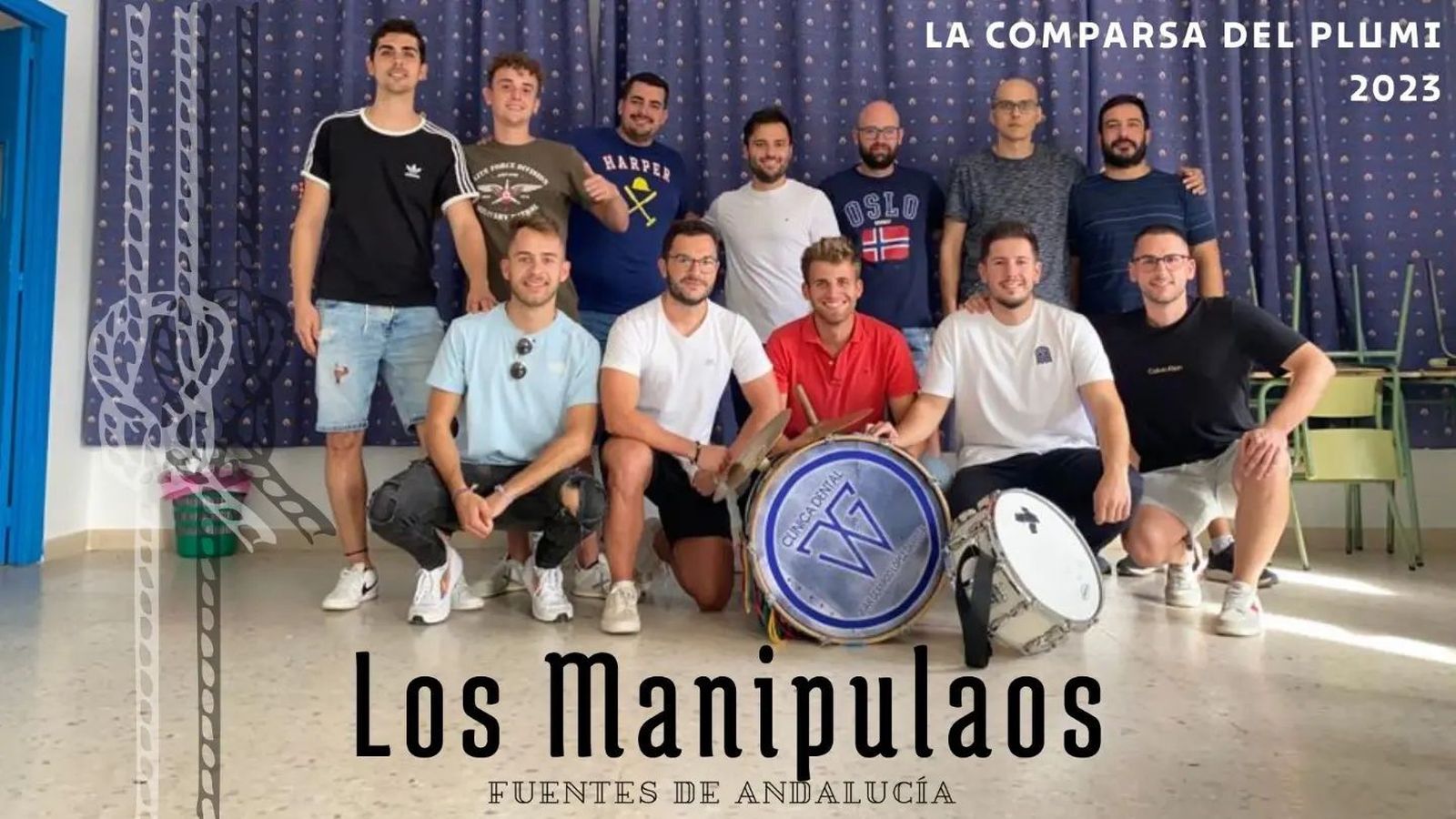 La comparsa 'Los manipulaos'.