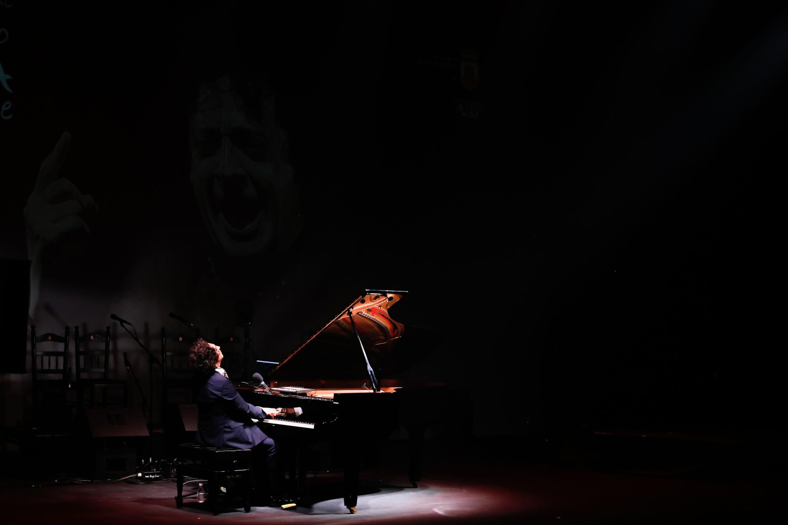 Fotos del recital de piano de Diego Amador y Reina Gitana en la Bienal Canela de San Roque