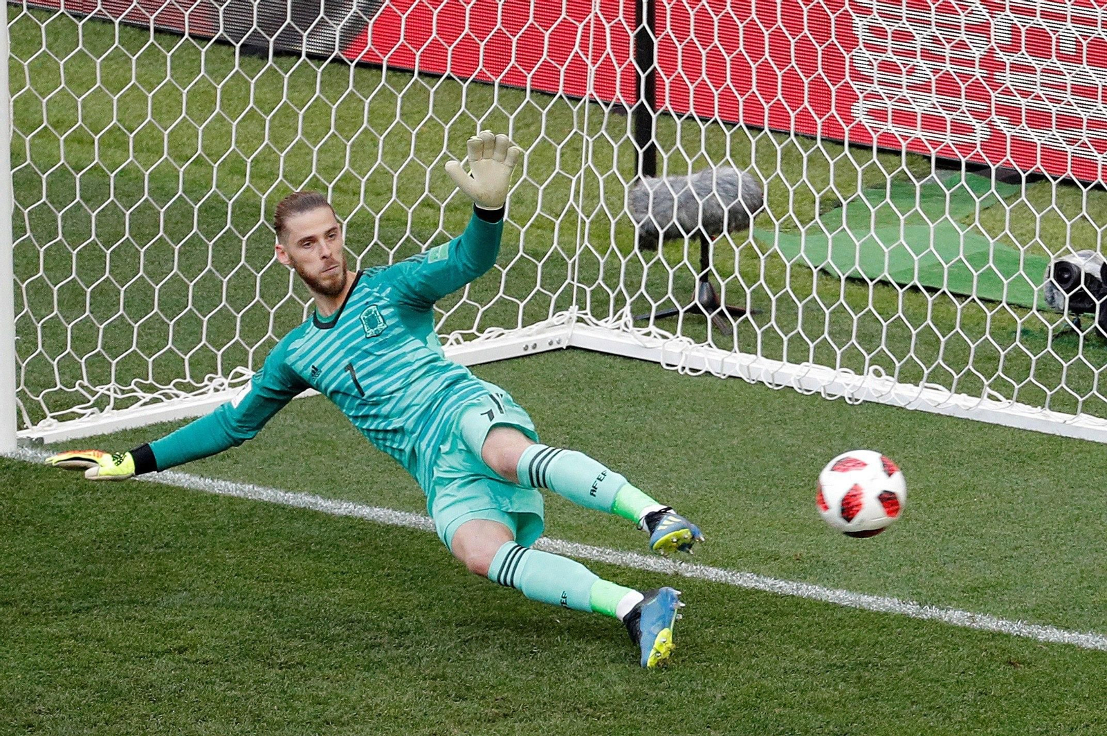 Las imágenes del España-Rusia