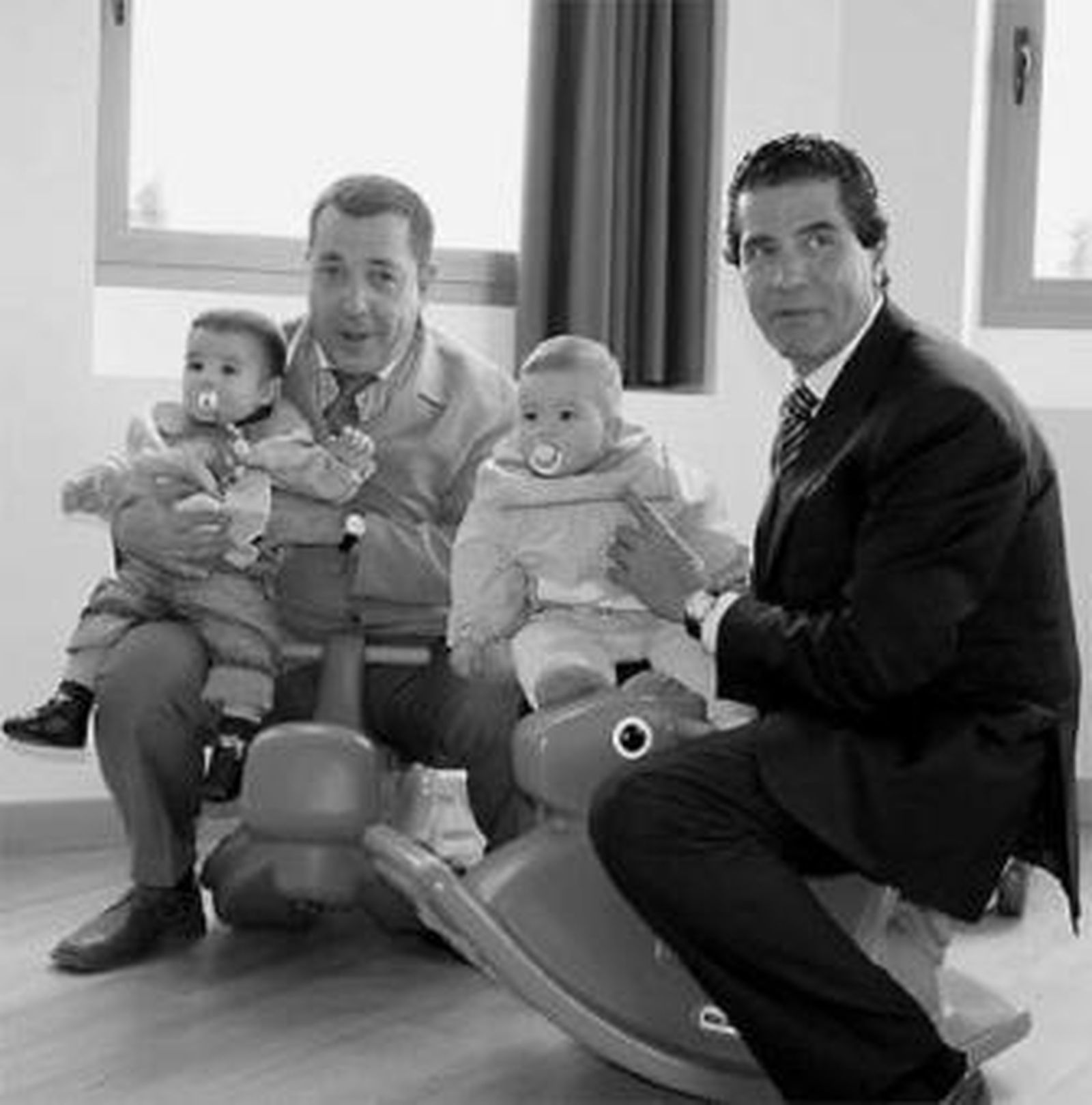 Ricardo Millán, en el acto de inauguración de la nueva guardería.