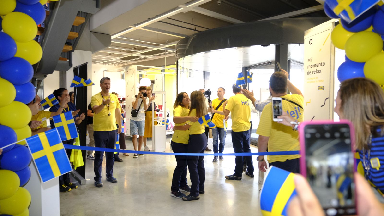 Imágenes de la inauguración de IKEA Almería