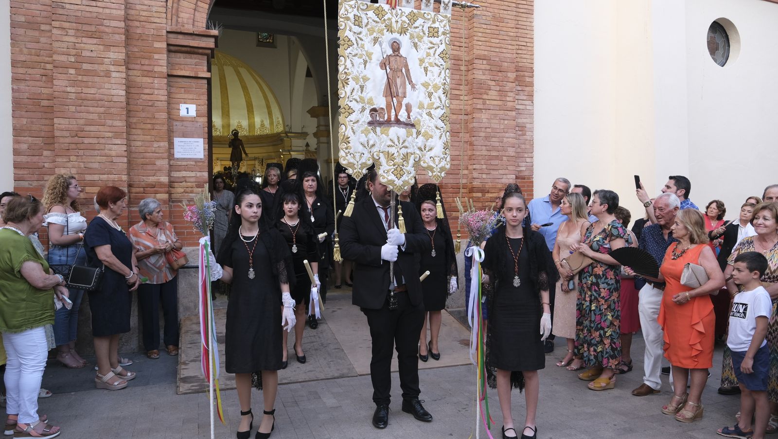 Imágenes de la Procesión de San Isidro, en El Ejido