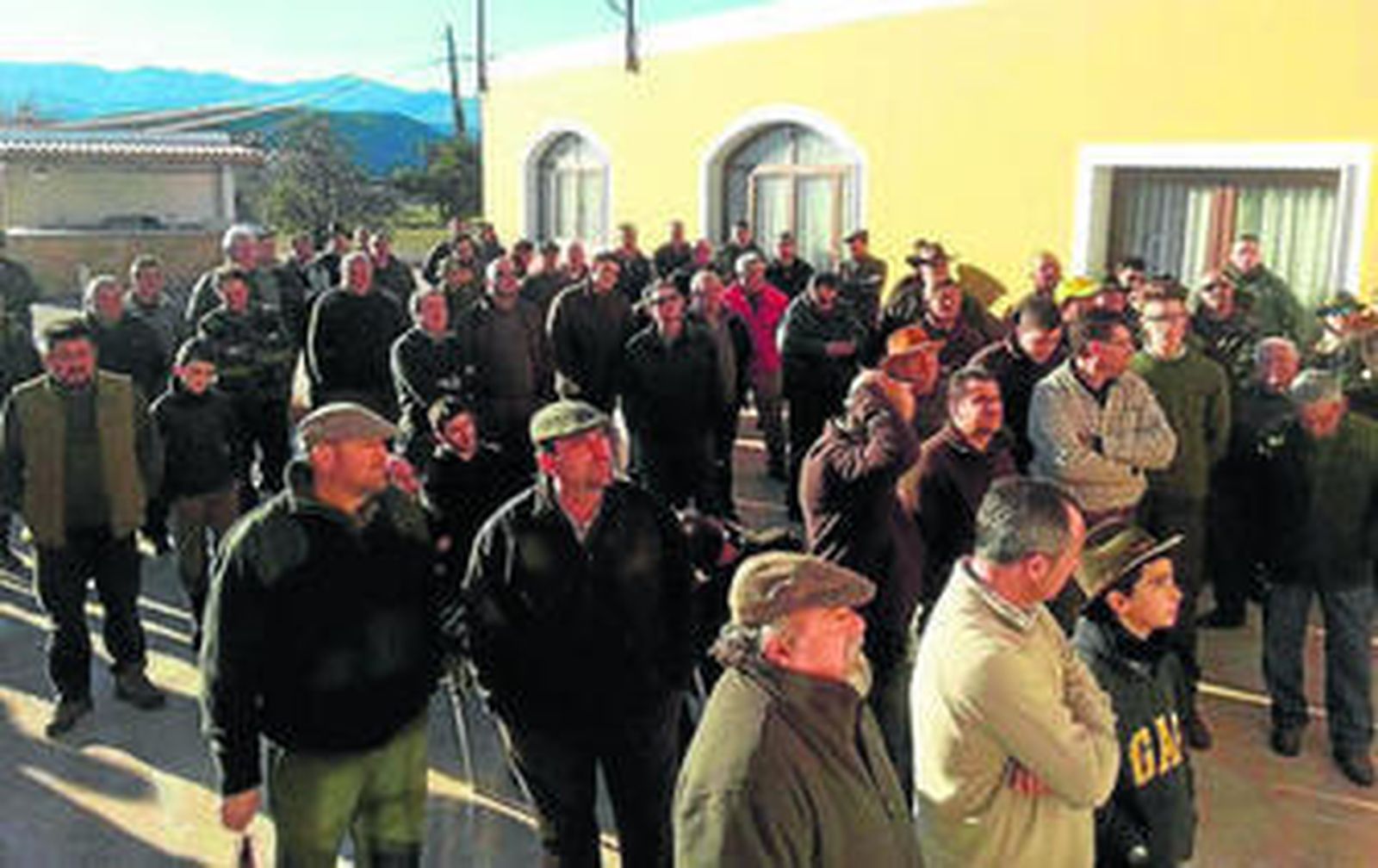 Medio centenar de inscritos en la batida realizada en la Sierra de los Filabres.