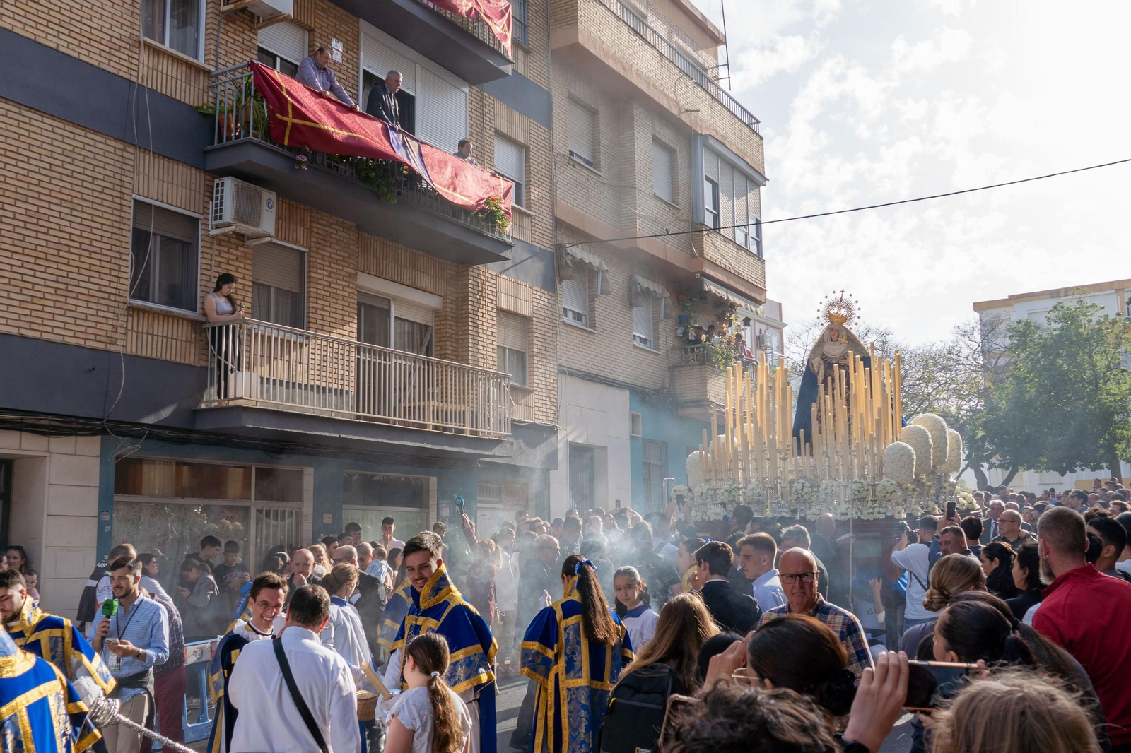 Imágenes de la procesión de la Virgen del Prado