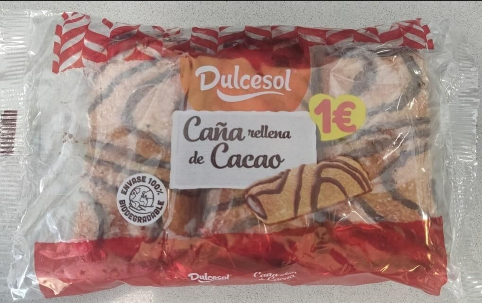 Cañas de chocolate Dulcesol.