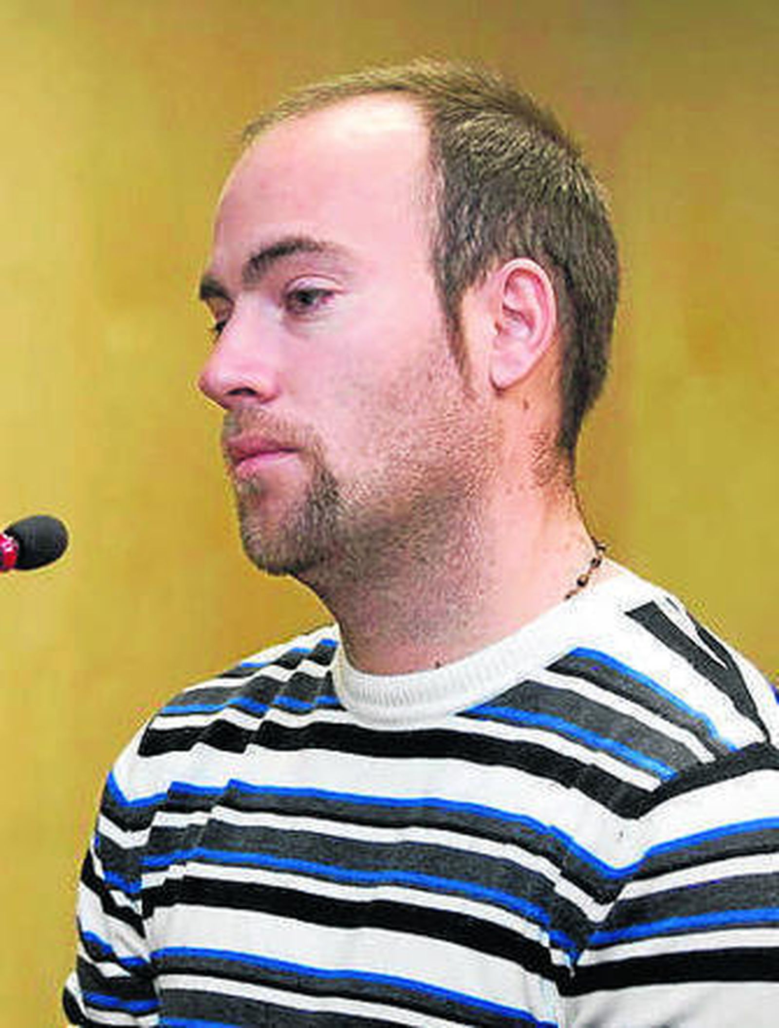 Jonathan Moya, acusado.