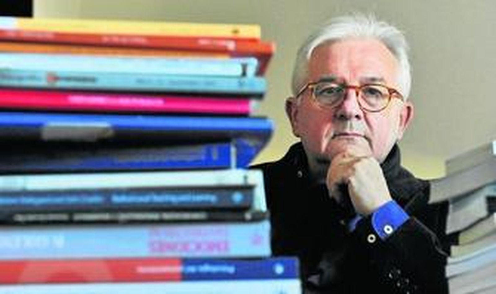 Juan Daniel Ramírez durante un momento de la entrevista en la Universidad Pablo de Olavide.