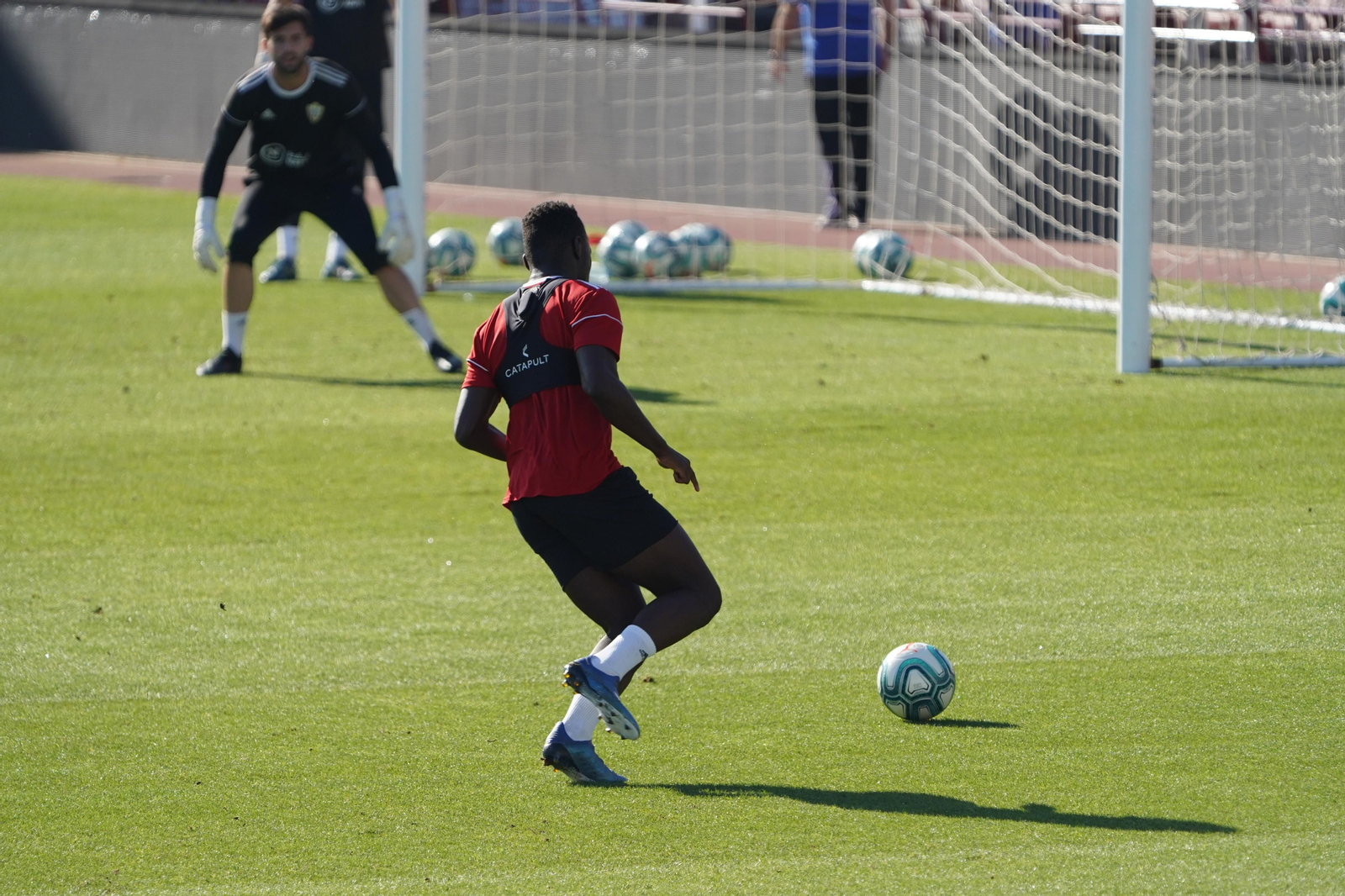 Entrenamiento del Almería (jueves 11)
