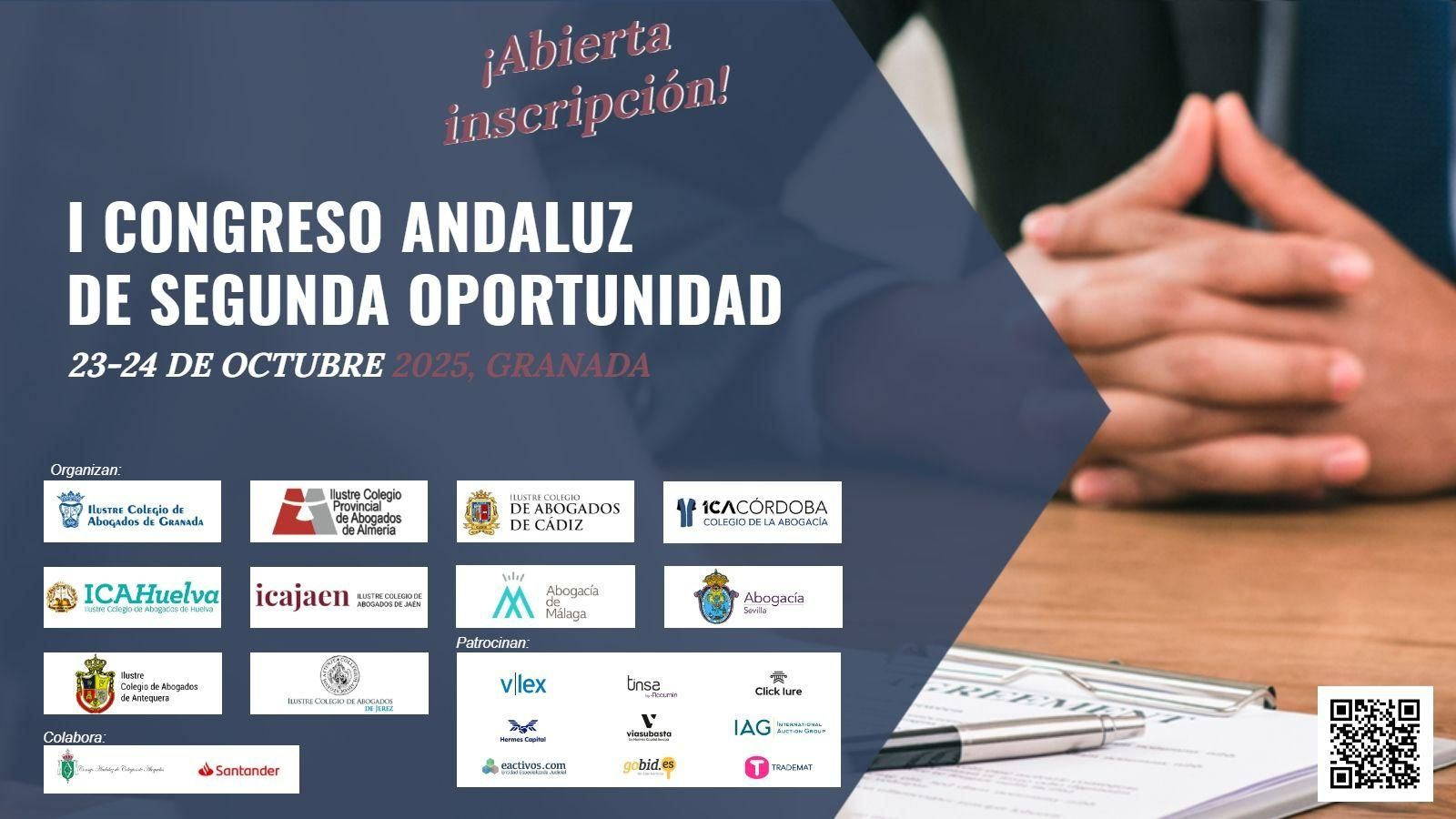 Cartel del Congreso Segunda Oportunidad en Granada