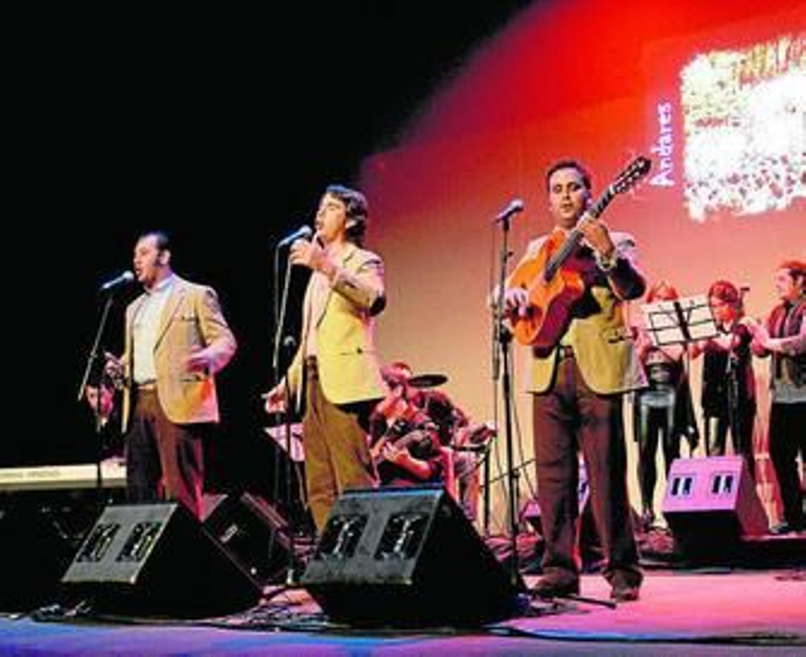 El grupo Andares, en una actuación anterior.