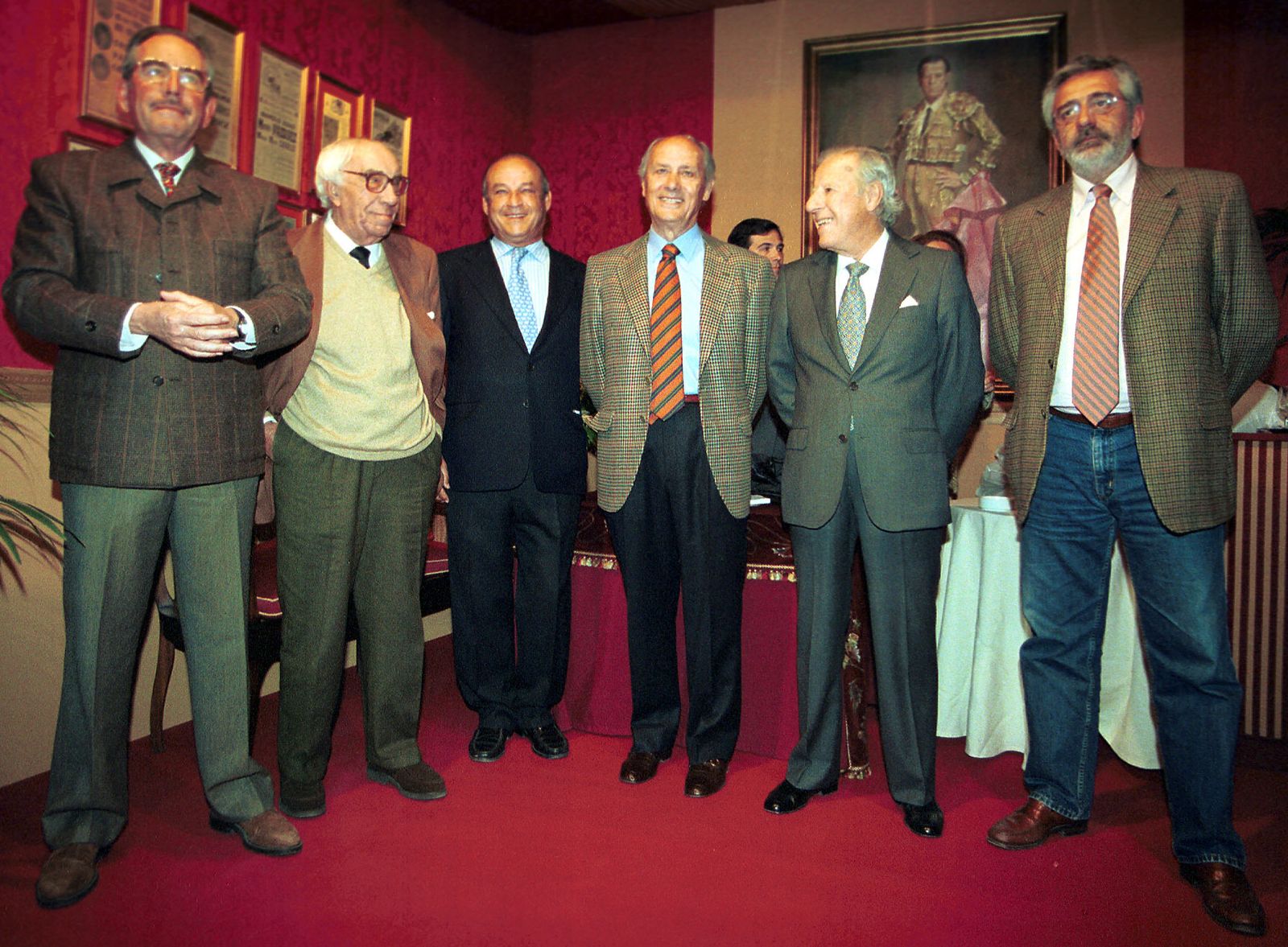 Feria Mundial del Toro 2003. Homenaje a Borja  Domecq, Lozano y Canorea.