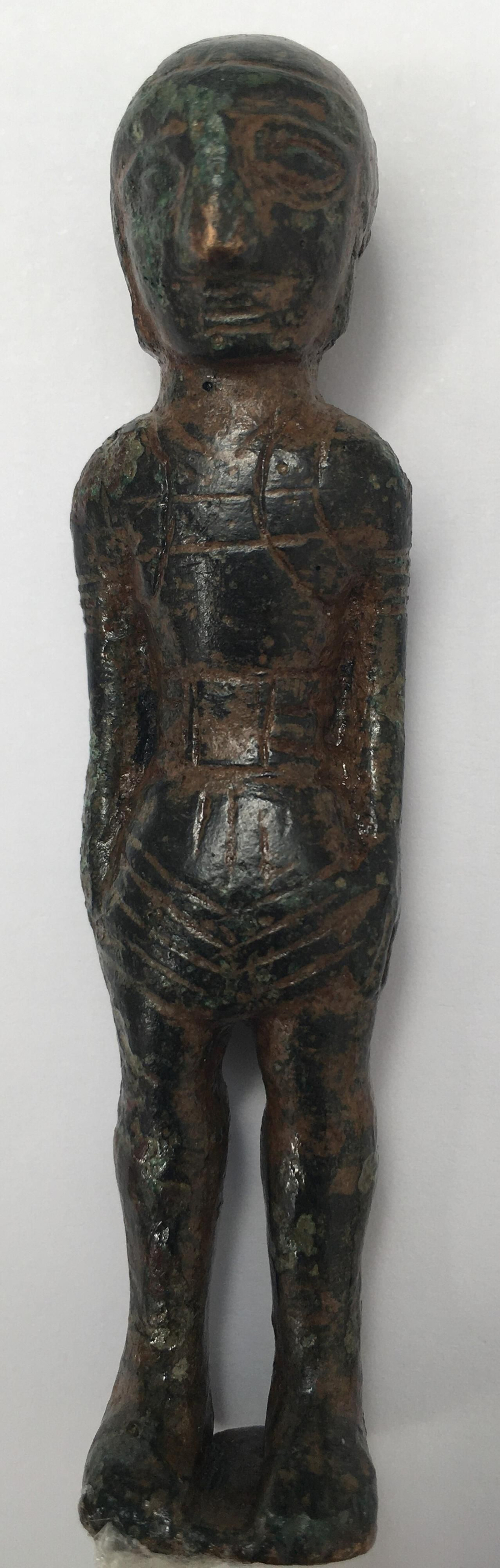 Exvoto íbero, similar a los que se van a trasladar desde Granada.