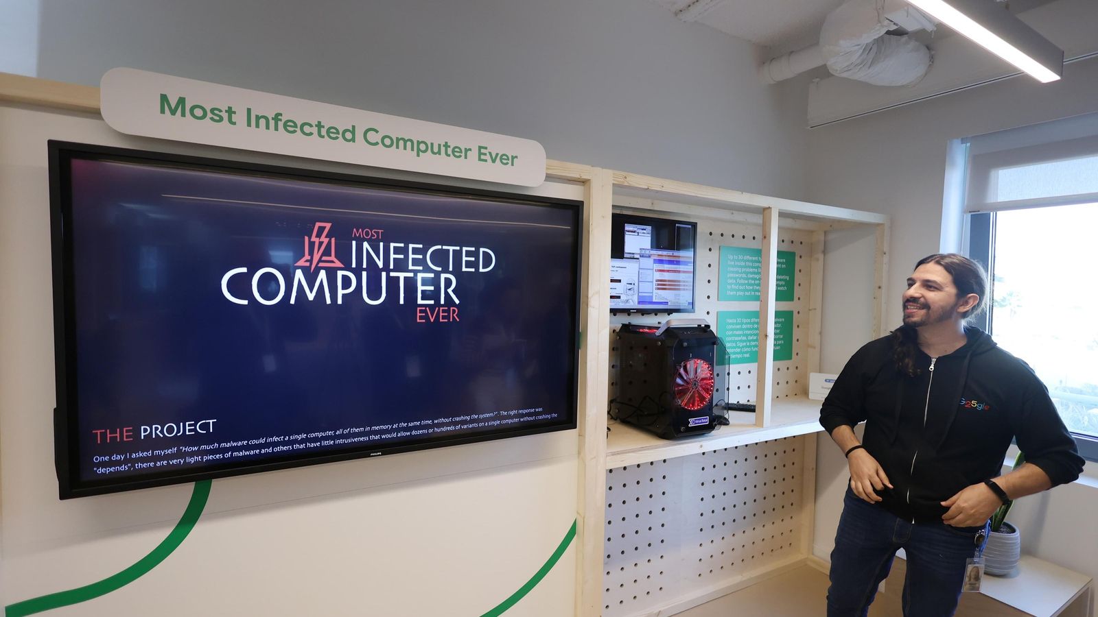 La inauguración del Centro de Ciberseguridad de Google en Málaga, en imágenes