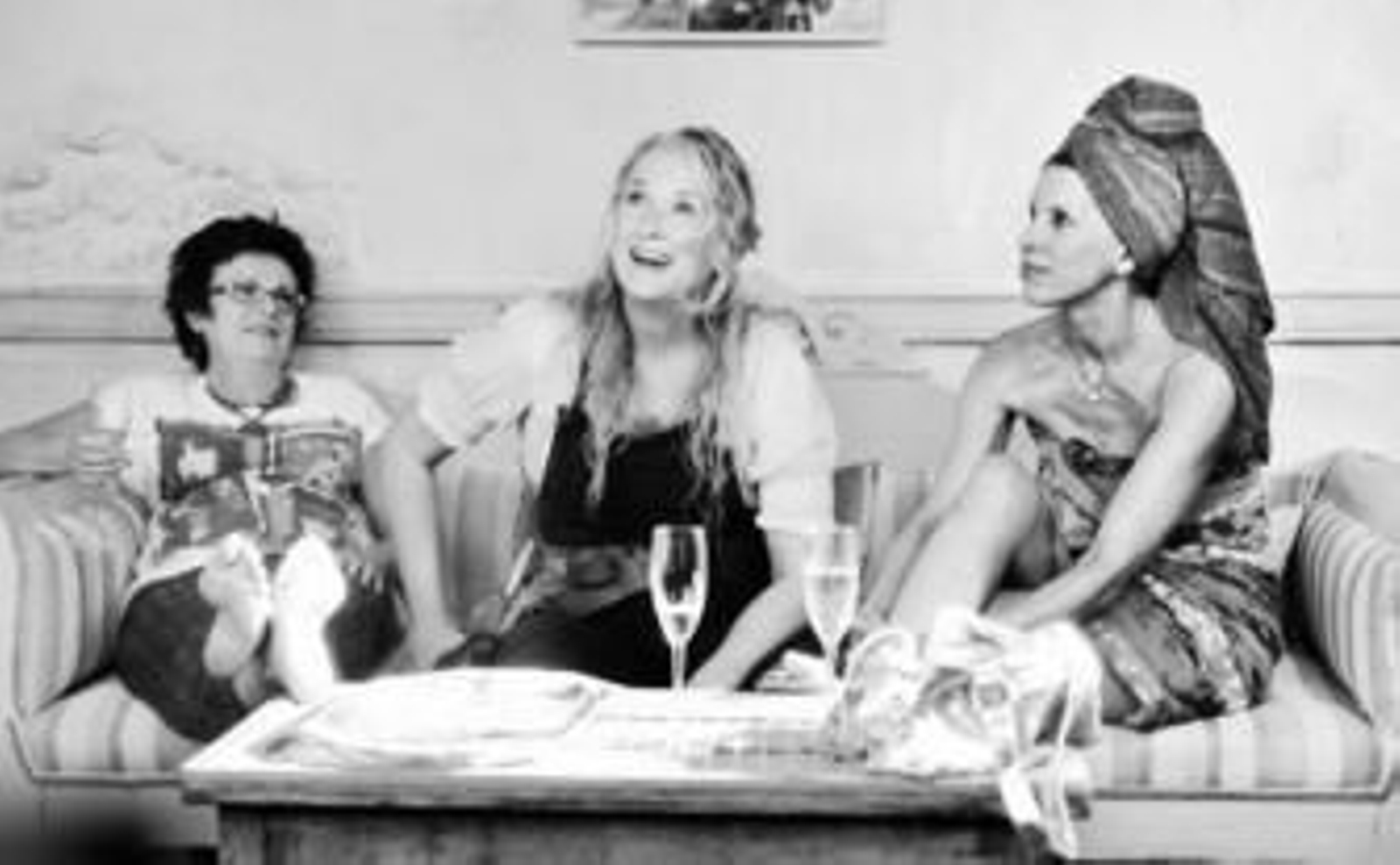 El insuperable trío protagonista femenino, comandado por Meryl Streep.