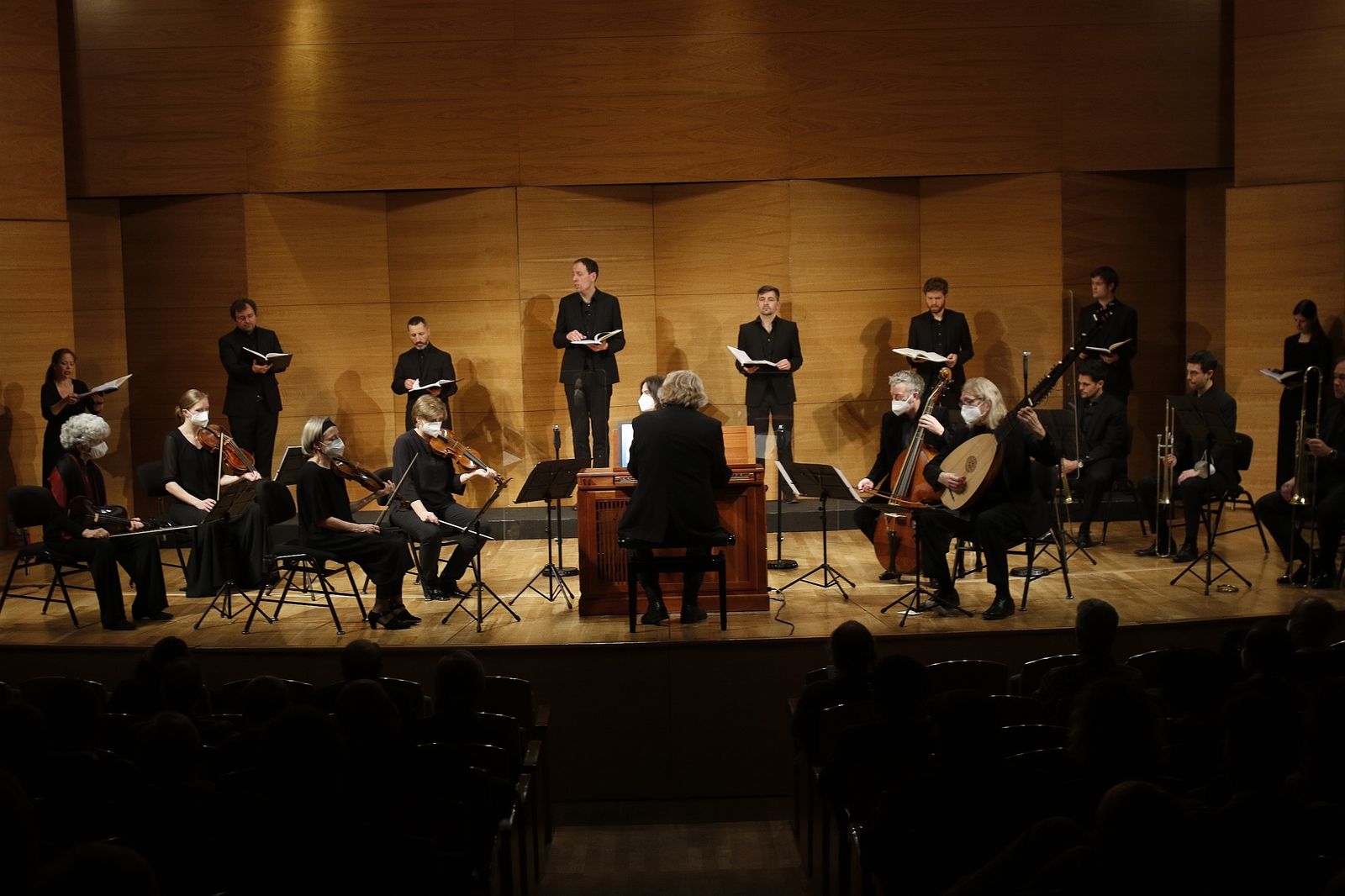 Vox Luminis y los Solistas de la Orquesta Barroca de Friburgo.