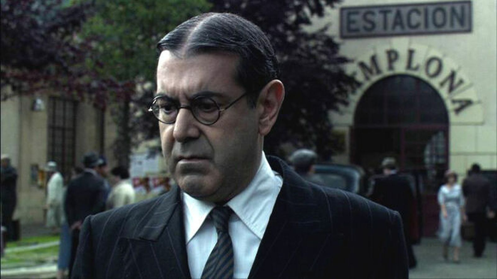 El actor gaditano Manuel Morón como el general Mola en 'La Conspiración'