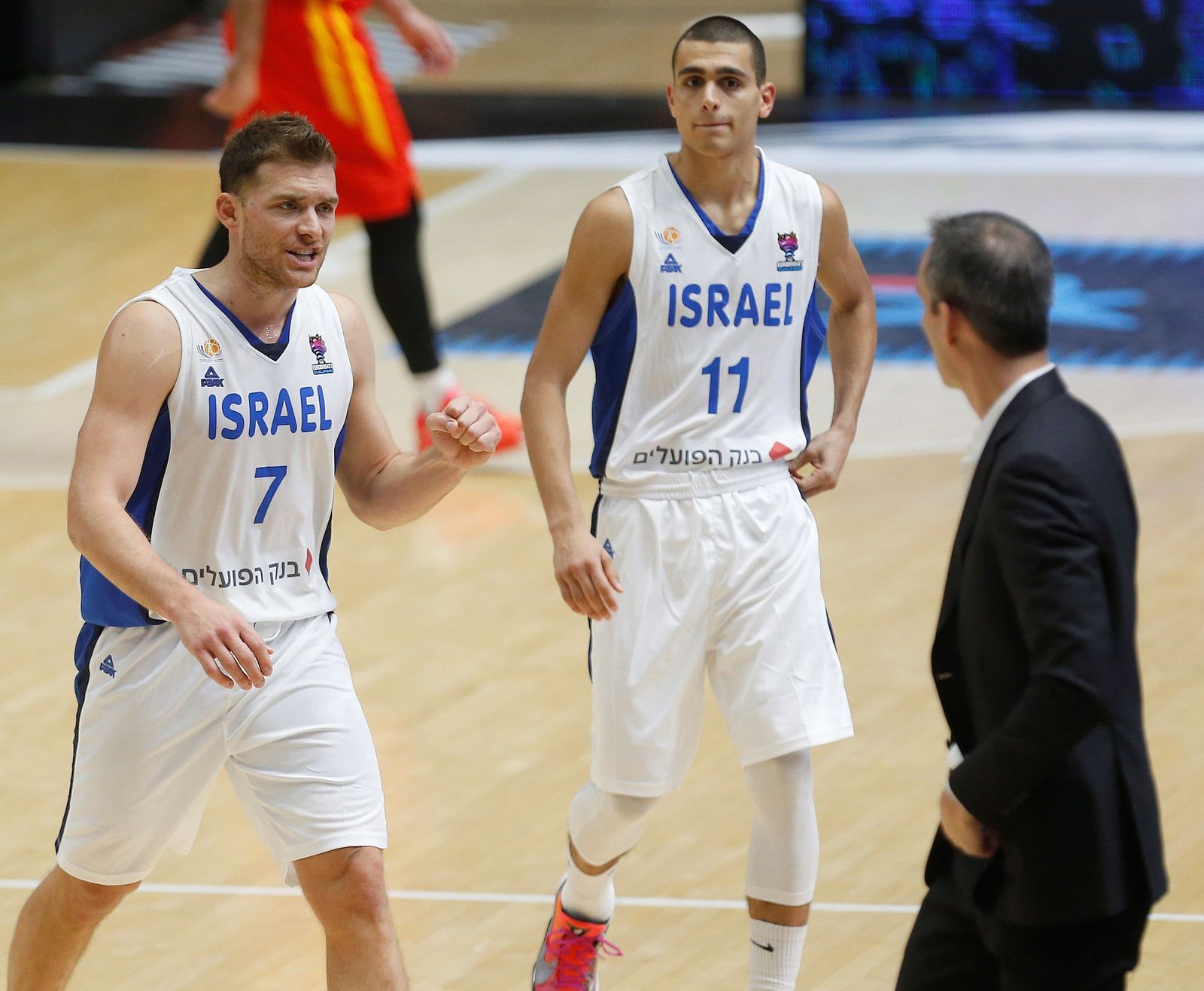 Las fotos de los jugadores del Unicaja en el Israel-España