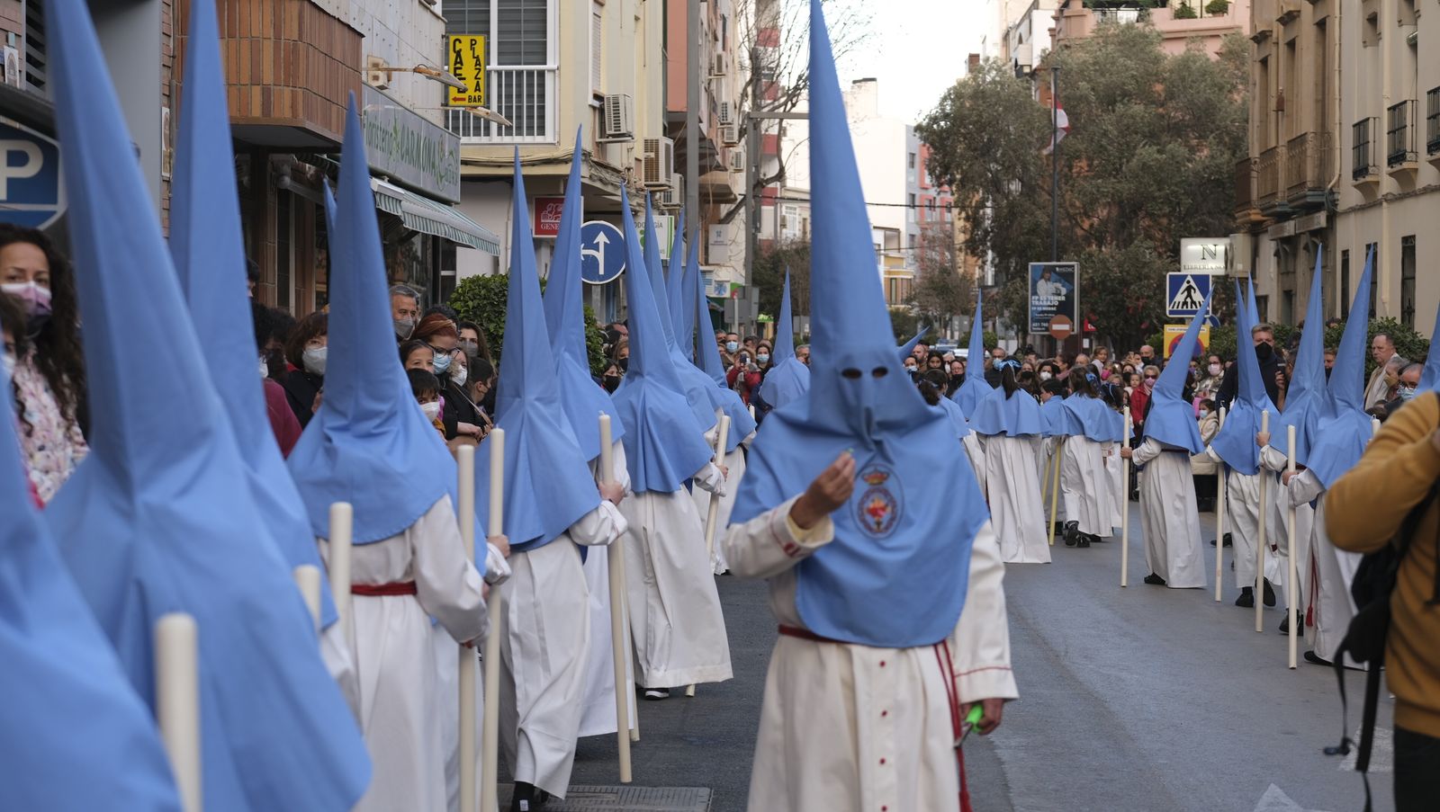 Procesión del Cristo del Amor en Almería, en imágenes