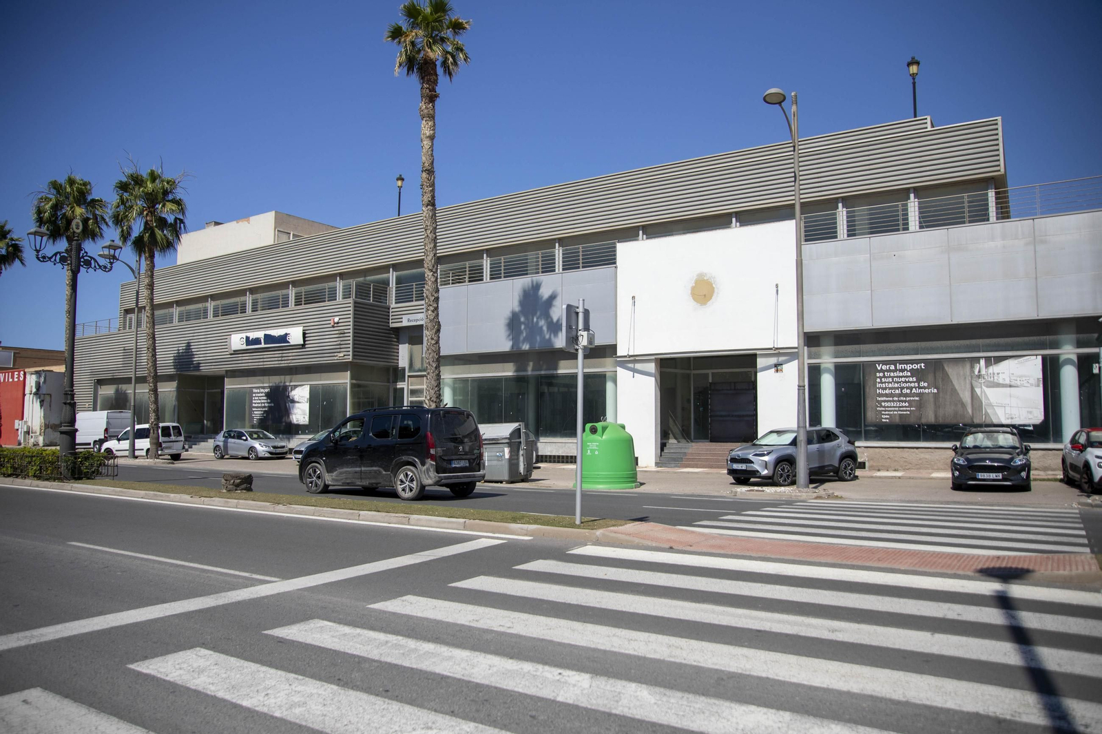 Dependencias en las que se asentará la futura jefatura de la Policía Local de Roquetas.
