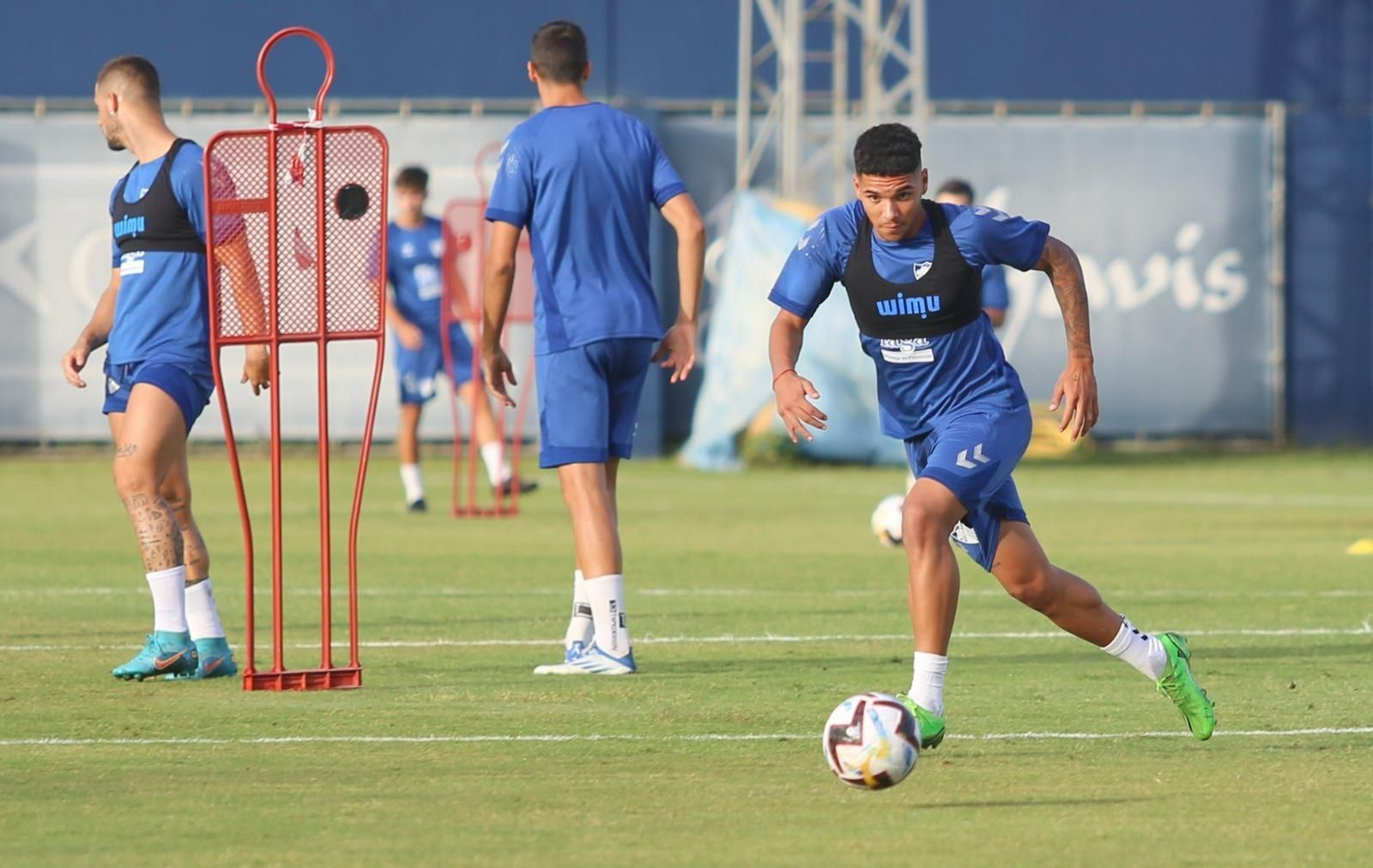 Las fotos de la vuelta los entrenamientos del Málaga CF