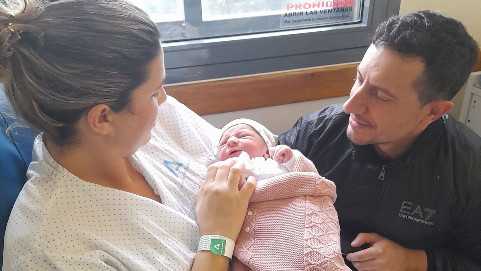 El primer bebé andaluz de 2026 ha sido una niña, Cloe, que ha nacido en Huelva.