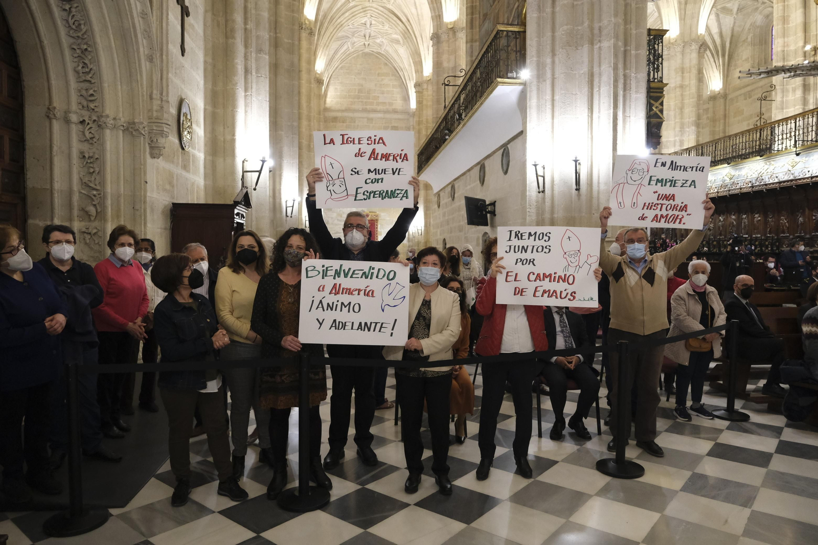 Fotogalería toma posesión nuevo Obispo Coadjutor de Almería, Antonio Gómez Cantero.