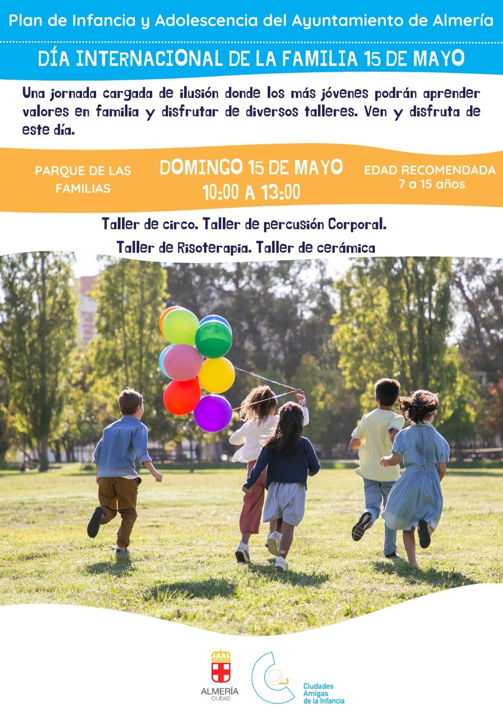 Cartel anunciador de las actividades