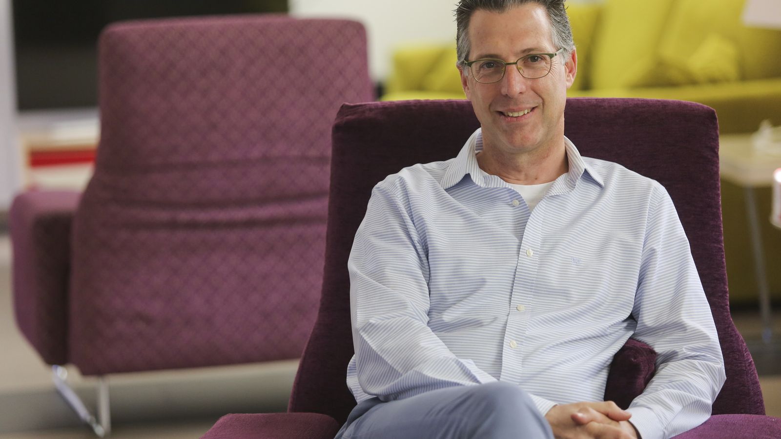 Vicente Moros en la Casa Ronald McDonald en Málaga