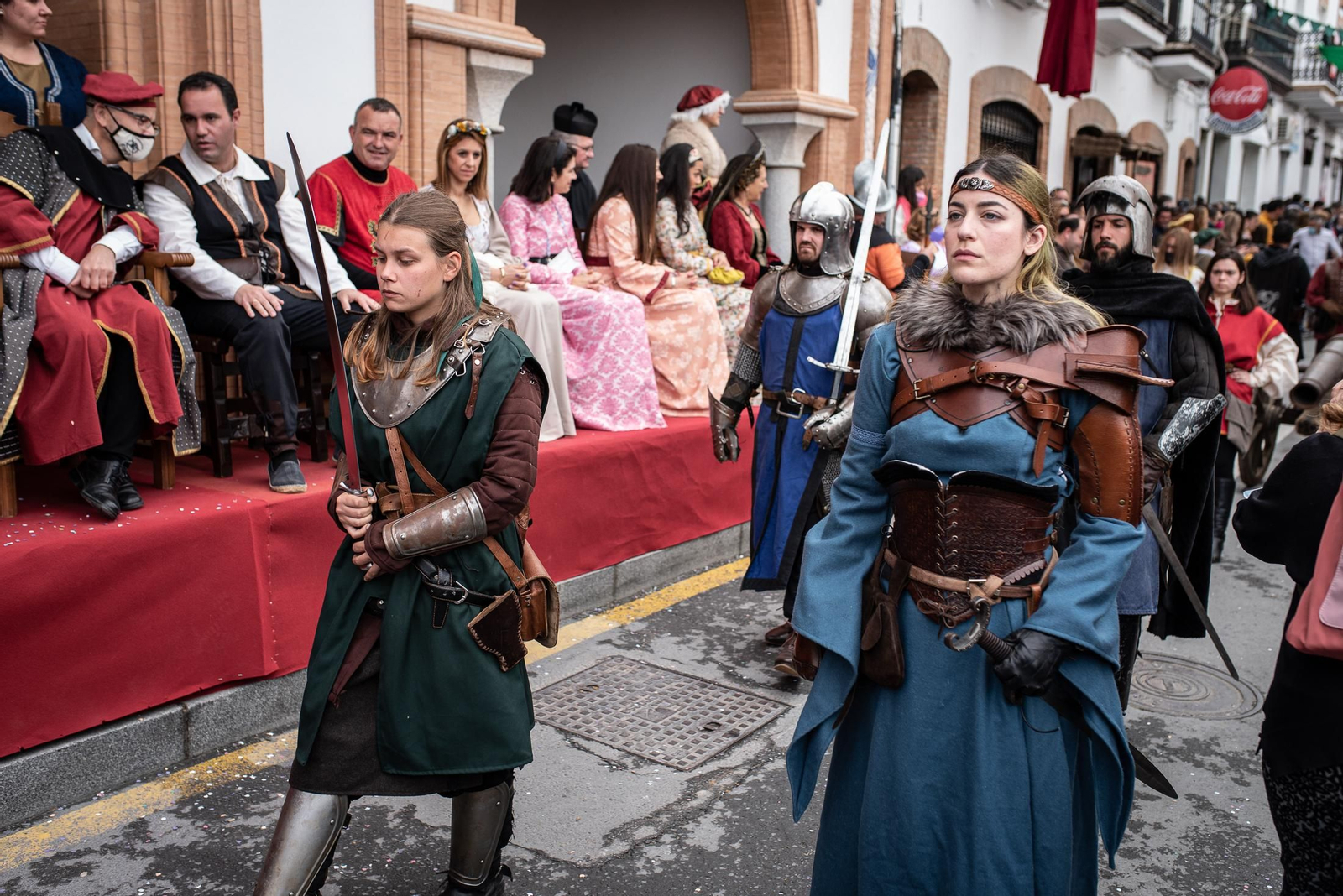 Imágenes del desfile de la Feria del Descubrimiento de Palos de la Frontera
