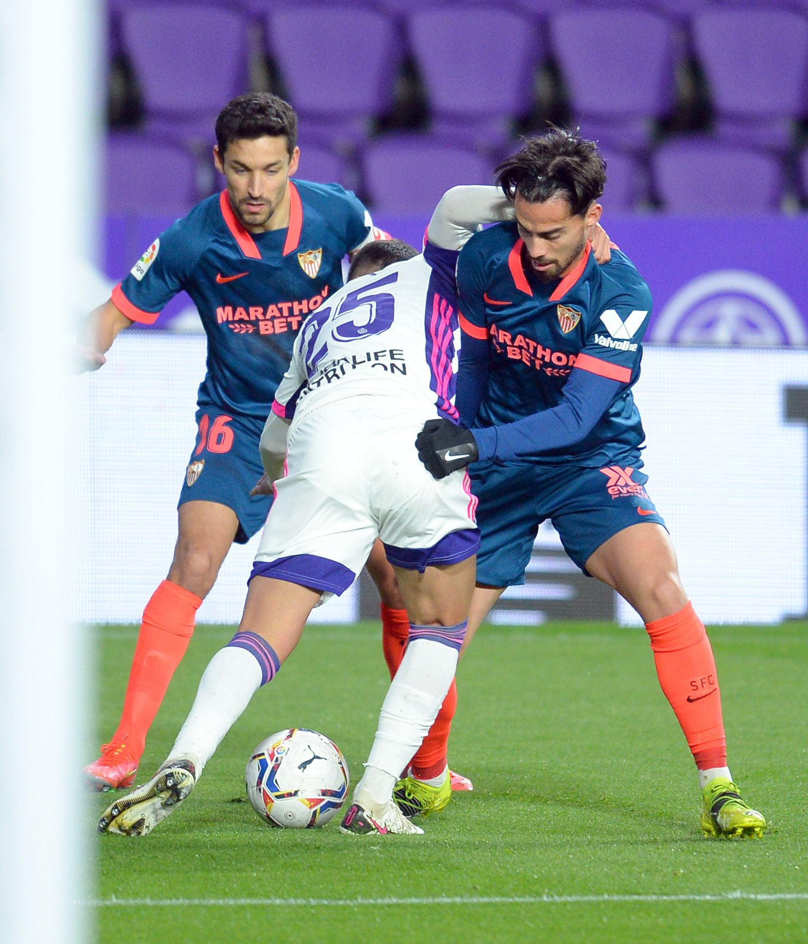 Valladolid-Sevilla, en fotos