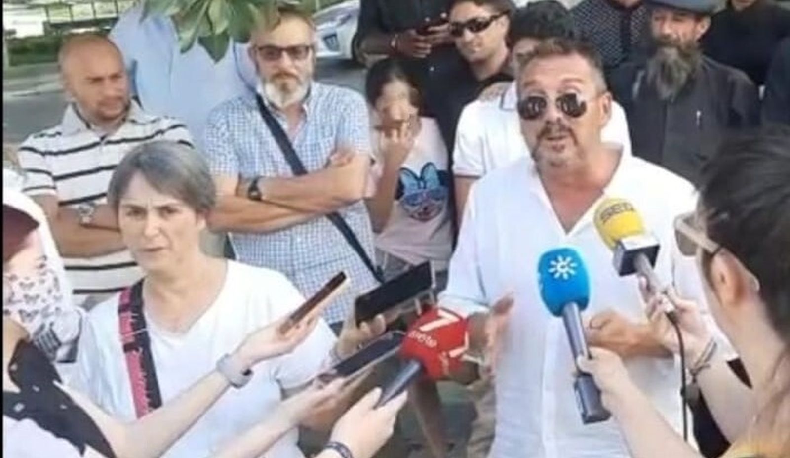 El portavoz de la ‘Plataforma cívico-social marbellera-sampedreña’, Antonio Martín.