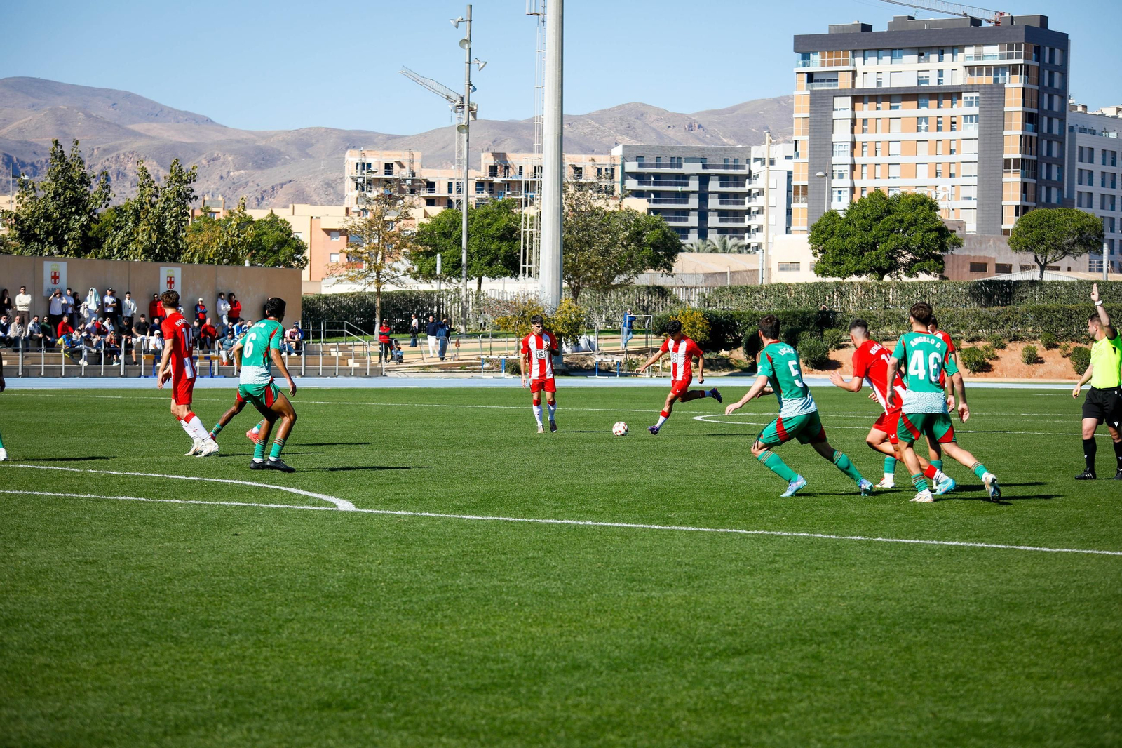 Las imágenes de Segunda RFEF entre Almeria B y recreativo de Granada