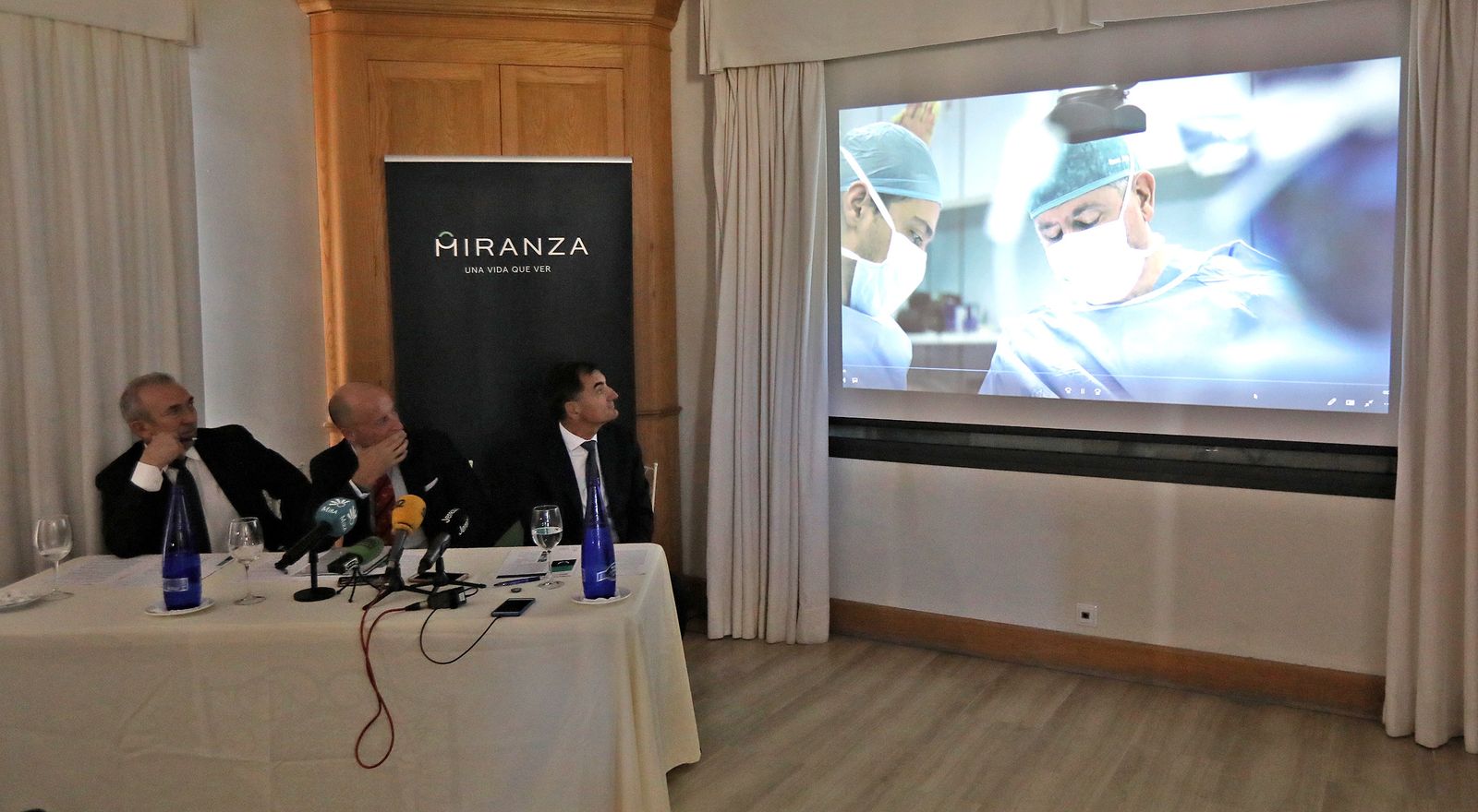 Presentación de MIranza, días atrás, en el hotel Villa Jerez.