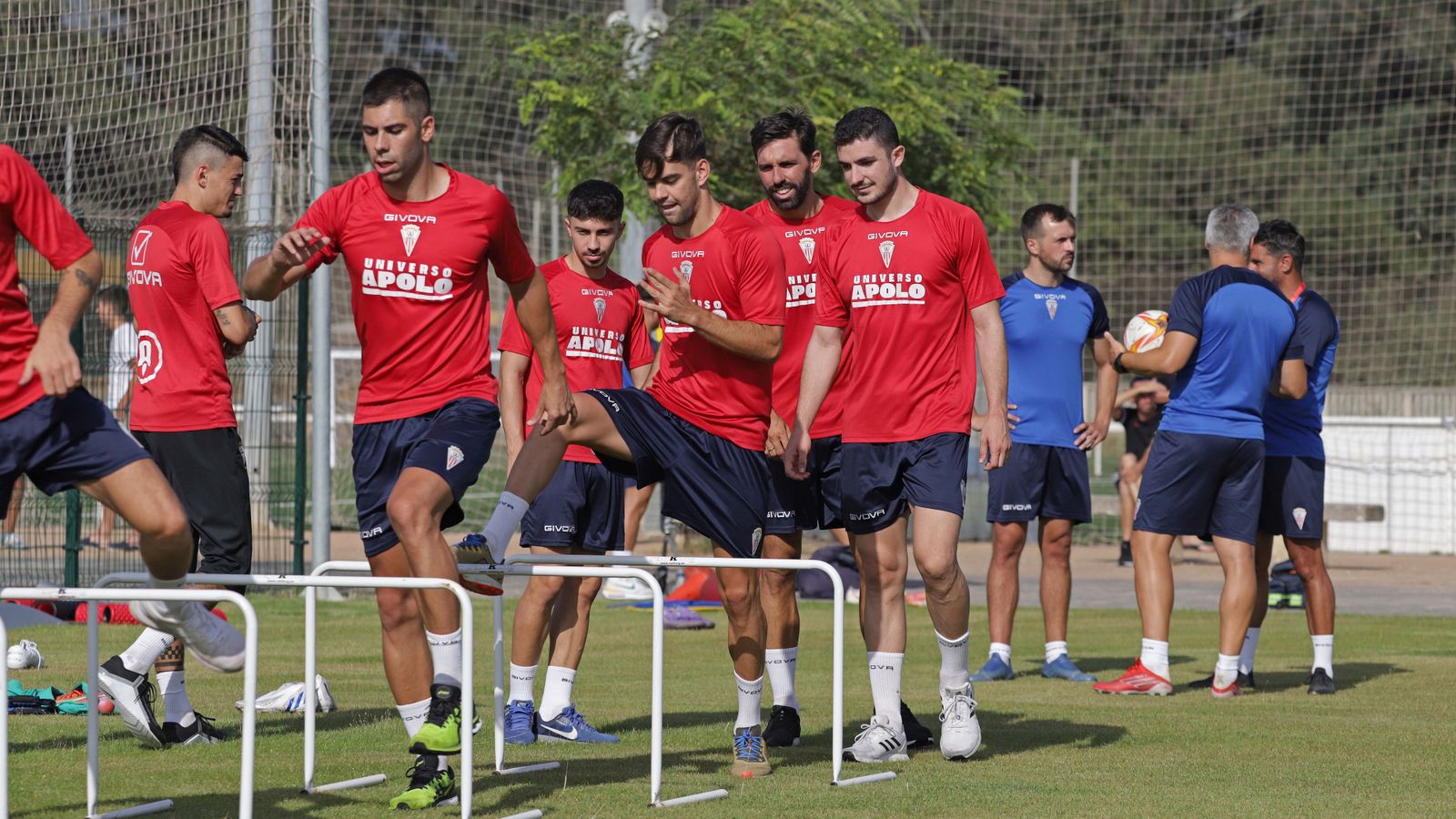 Fotos del primer entrenamiento del Algeciras CF