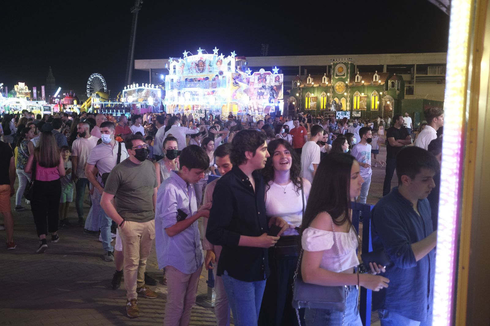 Ambiente en el primer día de la Feria de Córdoba 2022, en imágenes