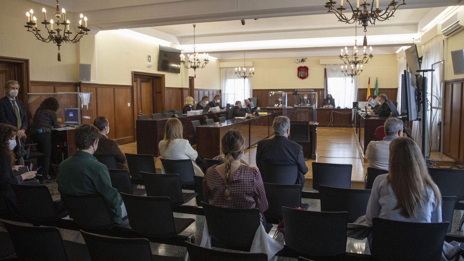 Una imagen del juicio contra la diseñadora Juana Martín.