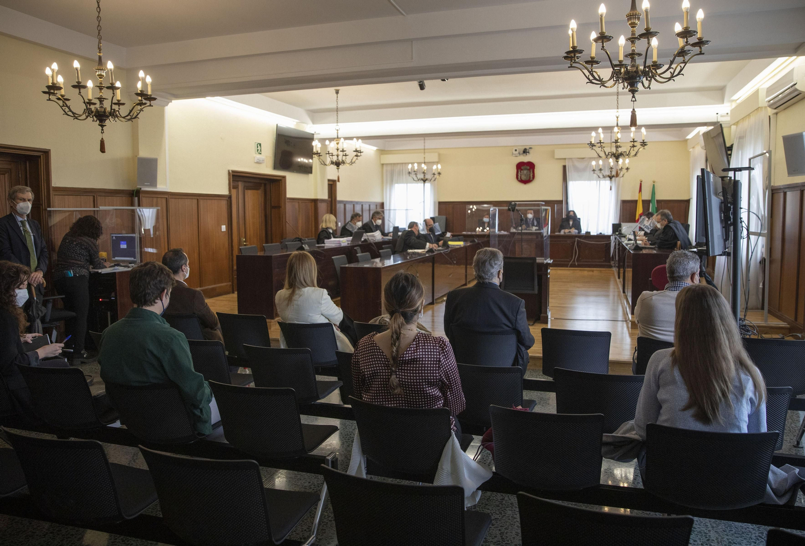 Una imagen del juicio contra la diseñadora Juana Martín.