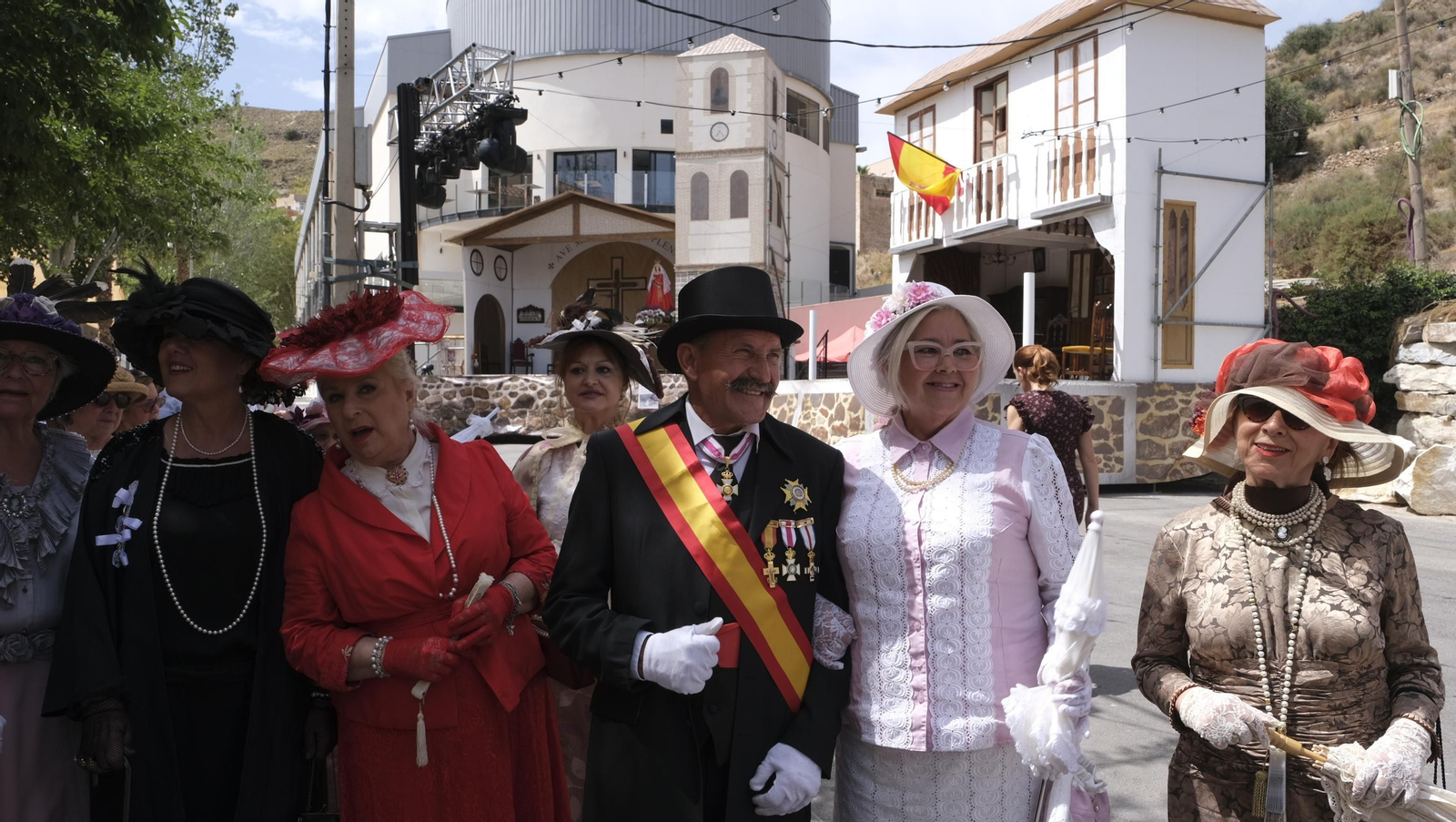 Imágenes de la recreación histórica Canteros y Caciques, en Macael