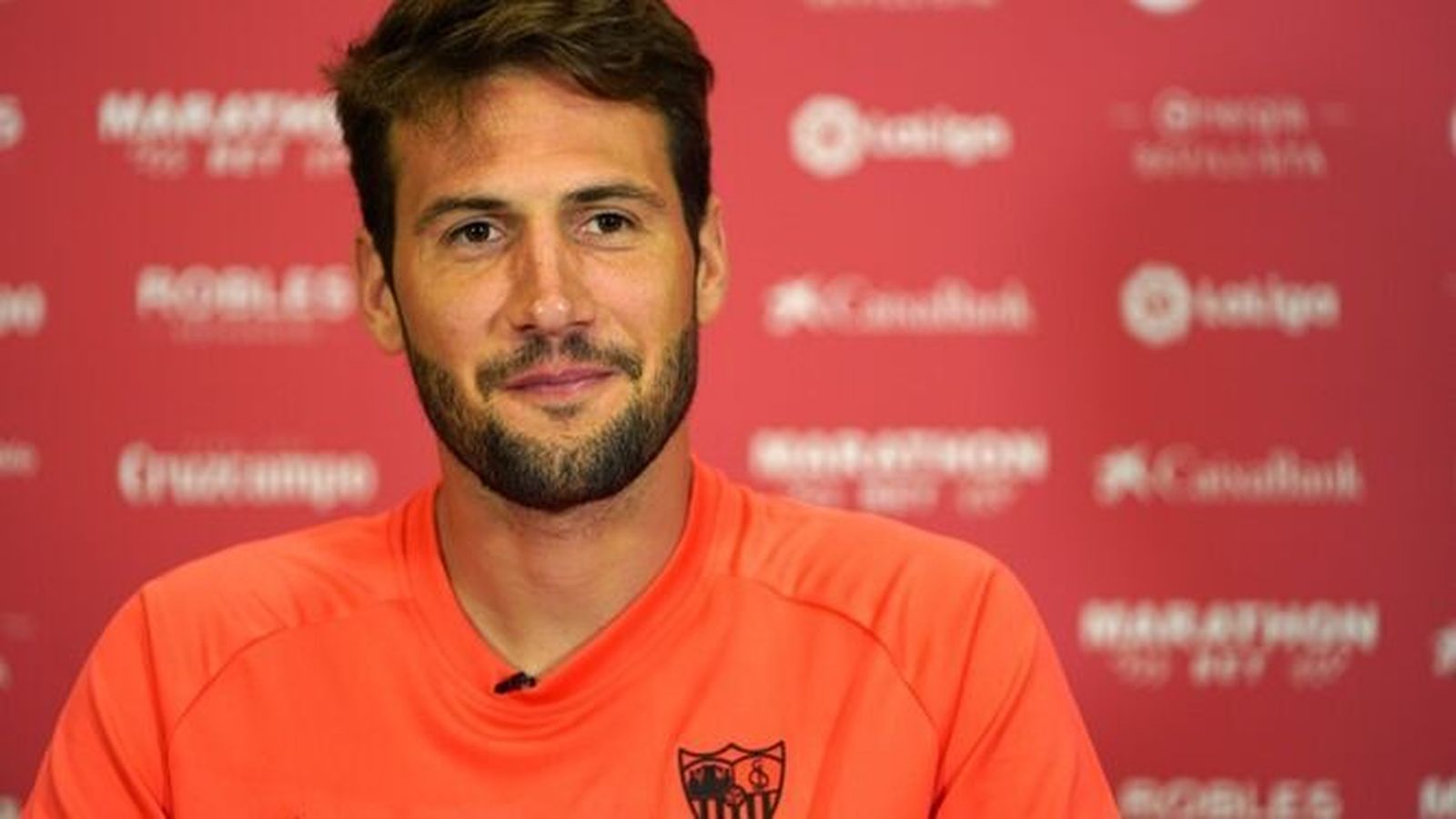 Franco Vázquez, sonriente, en una comparecencia reciente.