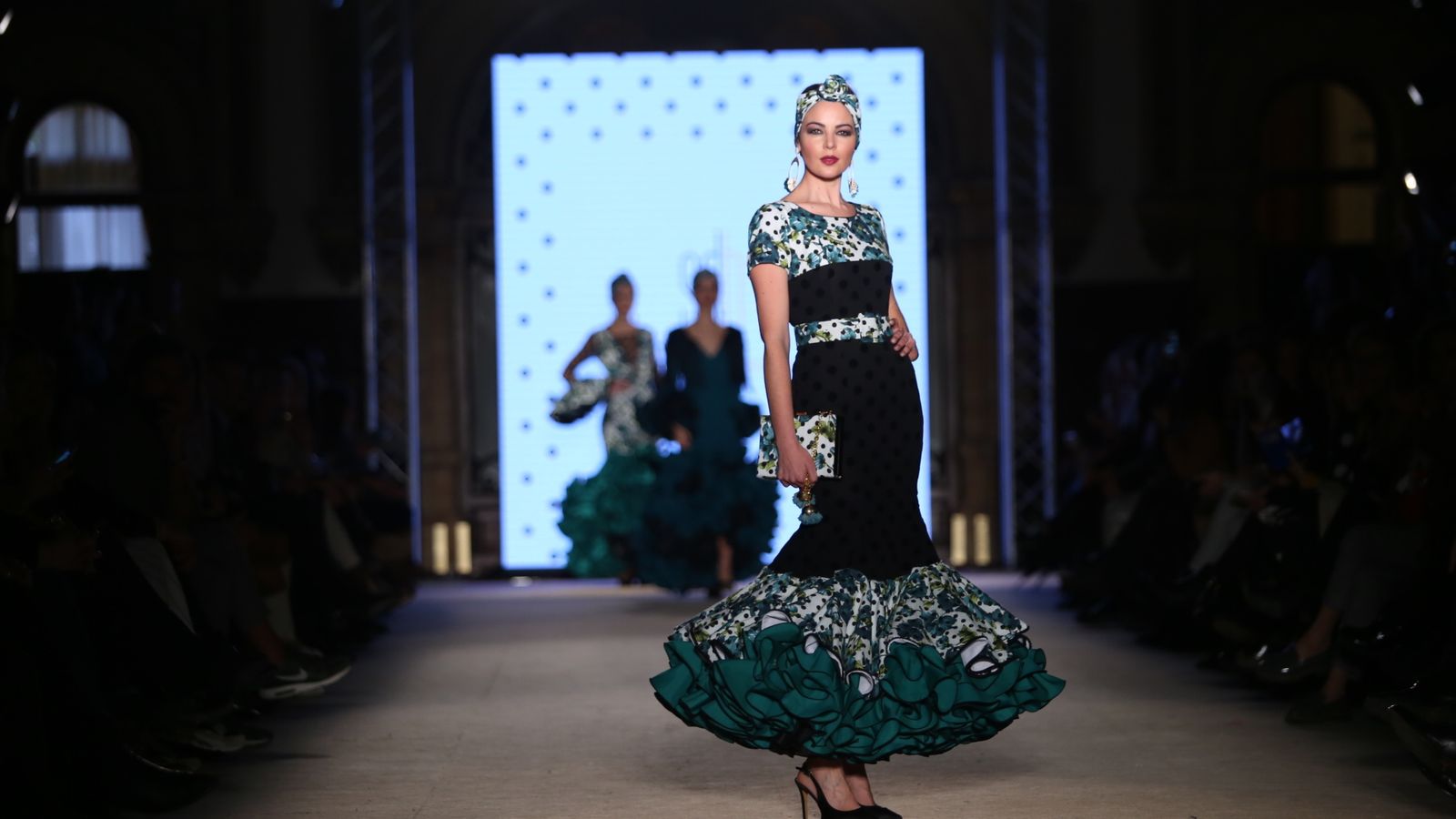 Sara de Benítez, fotos del desfile en We Love Flamenco 2019